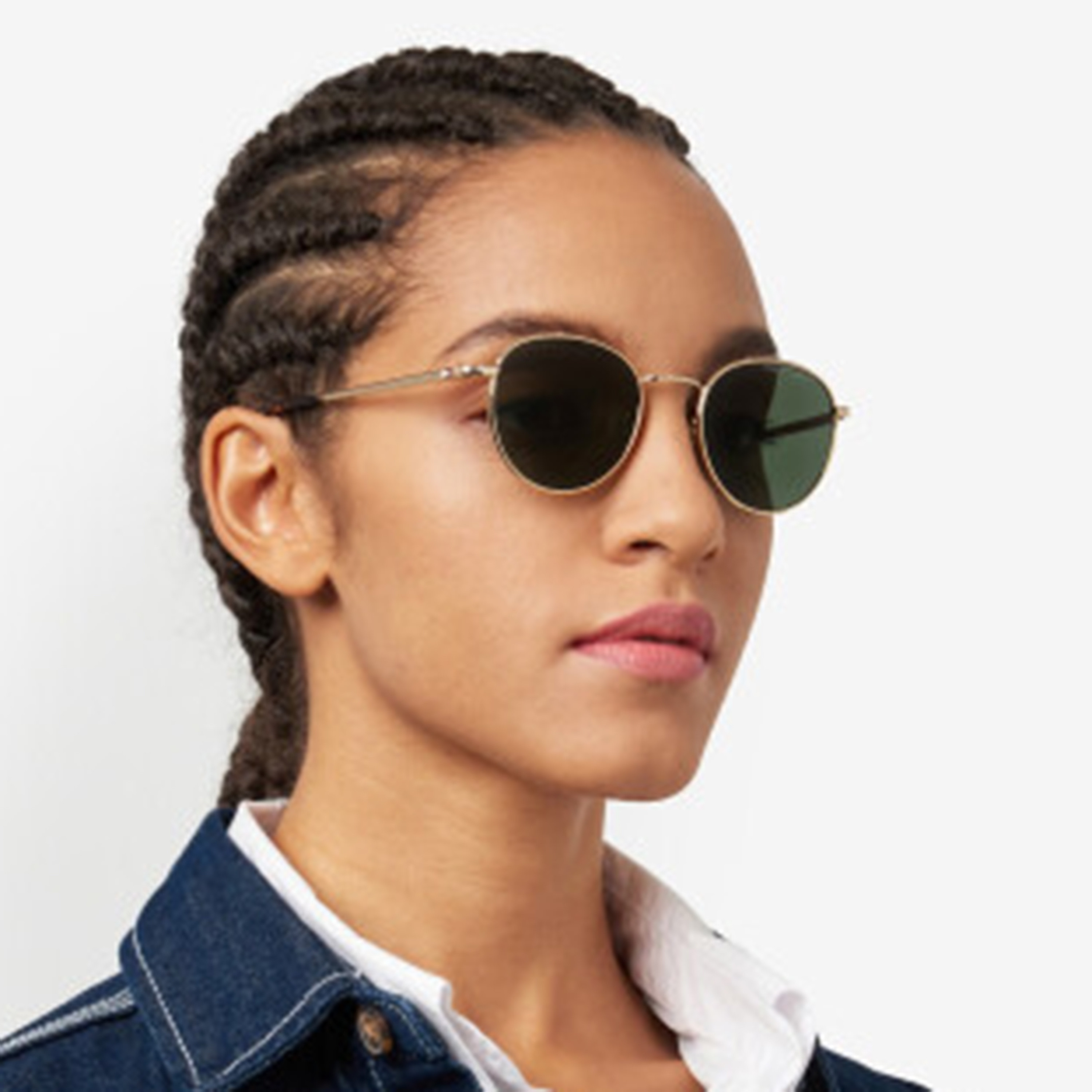 Tommy Hilfiger Unisex Round & Oval Green Sunglasses | TH-2217/S-J5G-men-sunglasses-image-5