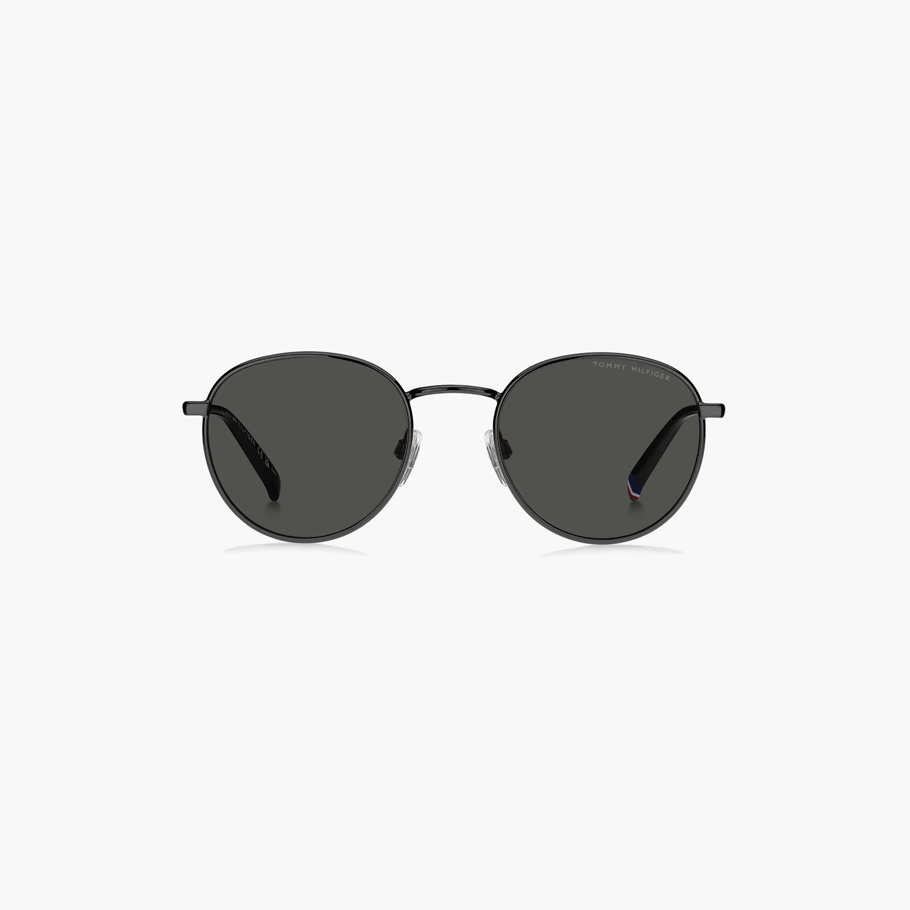 Tommy Hilfiger Unisex Round & Oval Grey Sunglasses | TH 2217/S KJ1-men-sunglasses-image-2