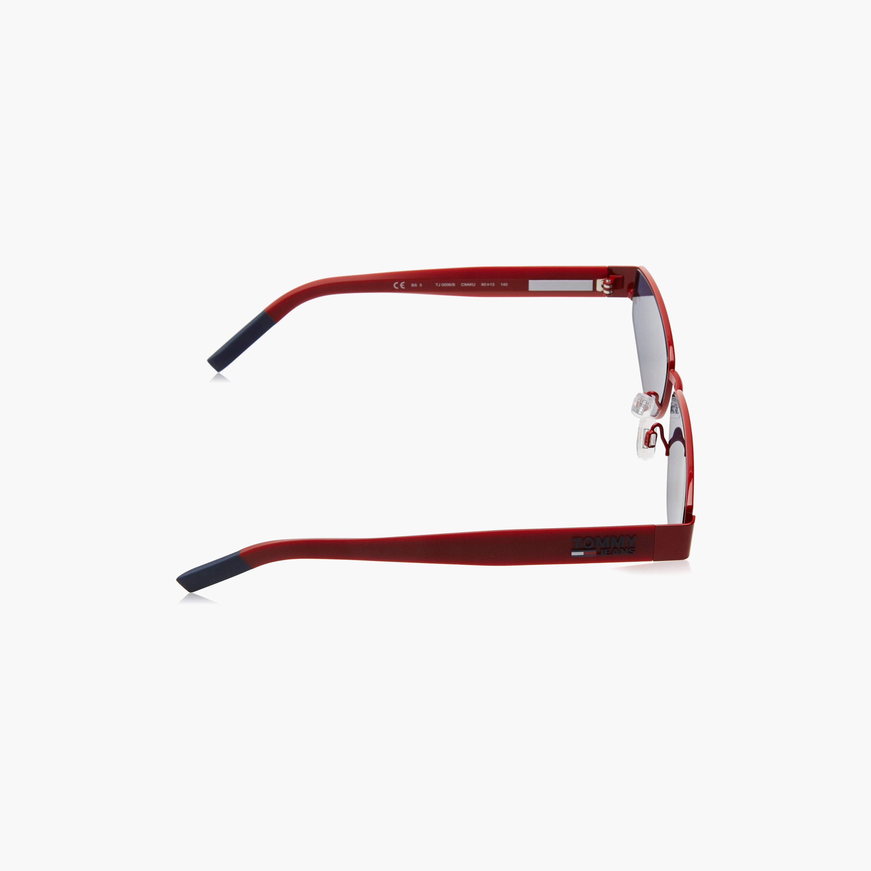 Tommy Hilfiger Unisex Cat Eye Blue Sunglasses | TJ 0006/S C9A-men-sunglasses-image-4