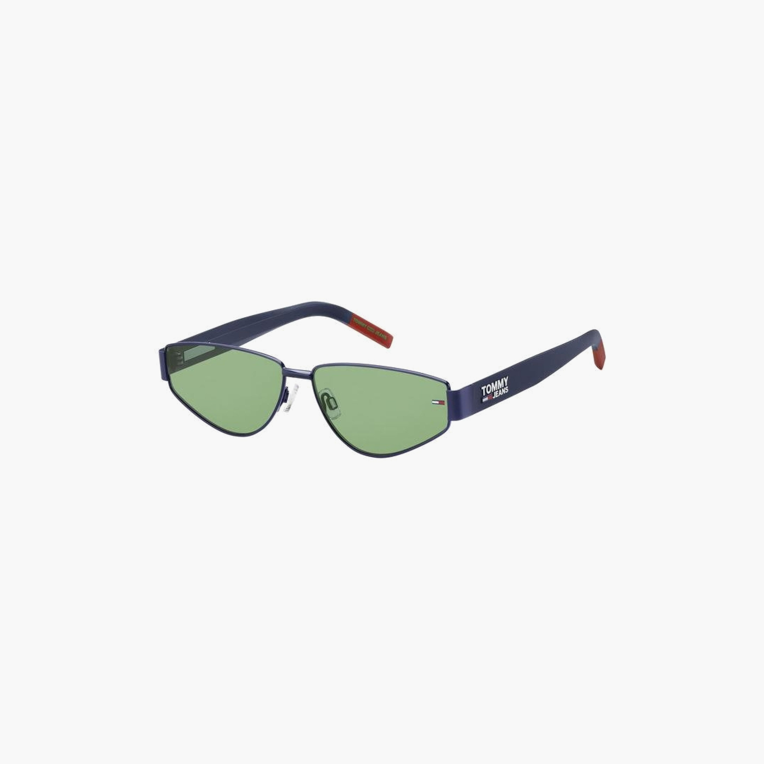 Tommy Hilfiger Unisex Cat Eye Green Sunglasses | TJ 0006/S PJP-men-sunglasses-image-1