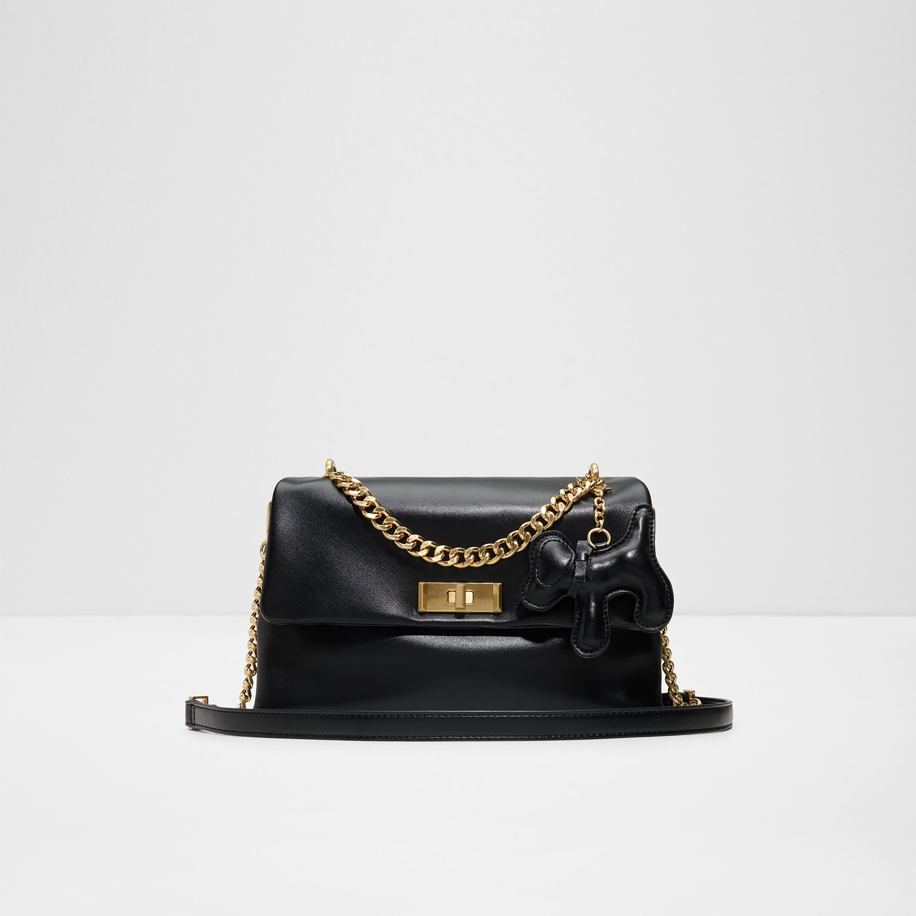 Aldo Kate Plain Crossbody Bag with Twist Lock and Detachable Strap-women-bagsandwallets-handbags-image-1