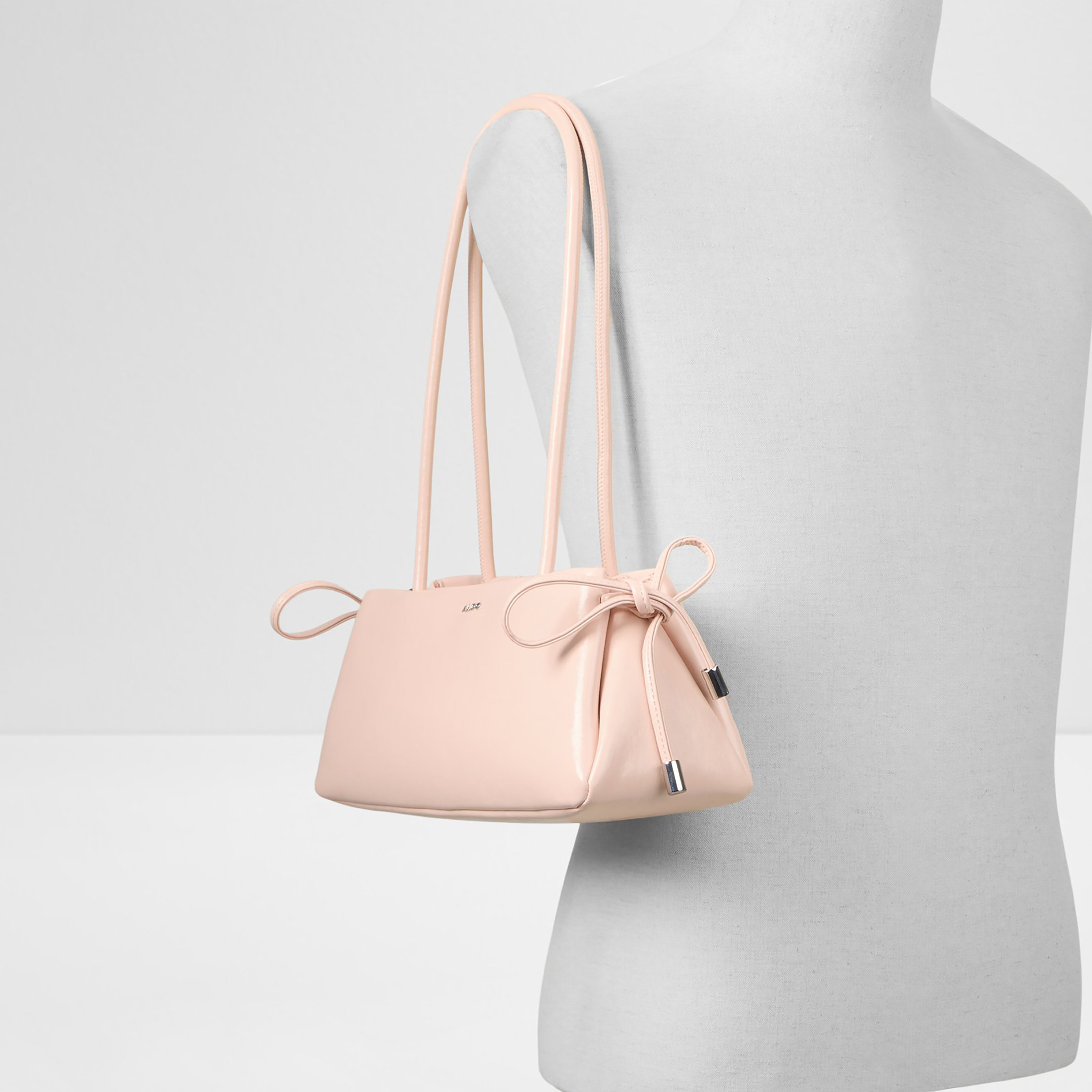 Aldo Alesandra Plain Double Handle Shoulder Bag with Zip Closure-women-bagsandwallets-handbags-image-4