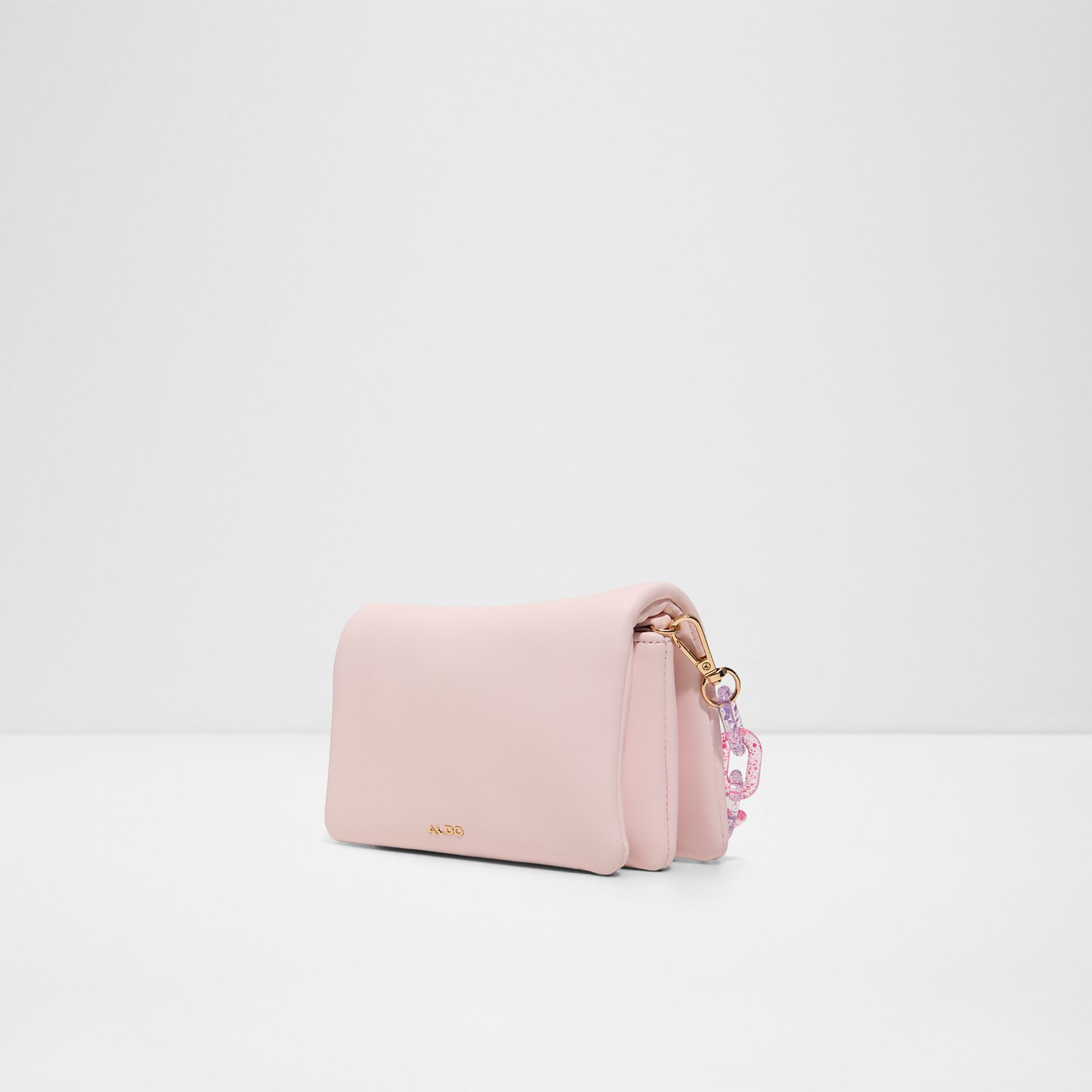 Aldo Lolly Plain Sling Bag with Flap Closure and Adjustable Strap-women-bagsandwallets-handbags-image-2