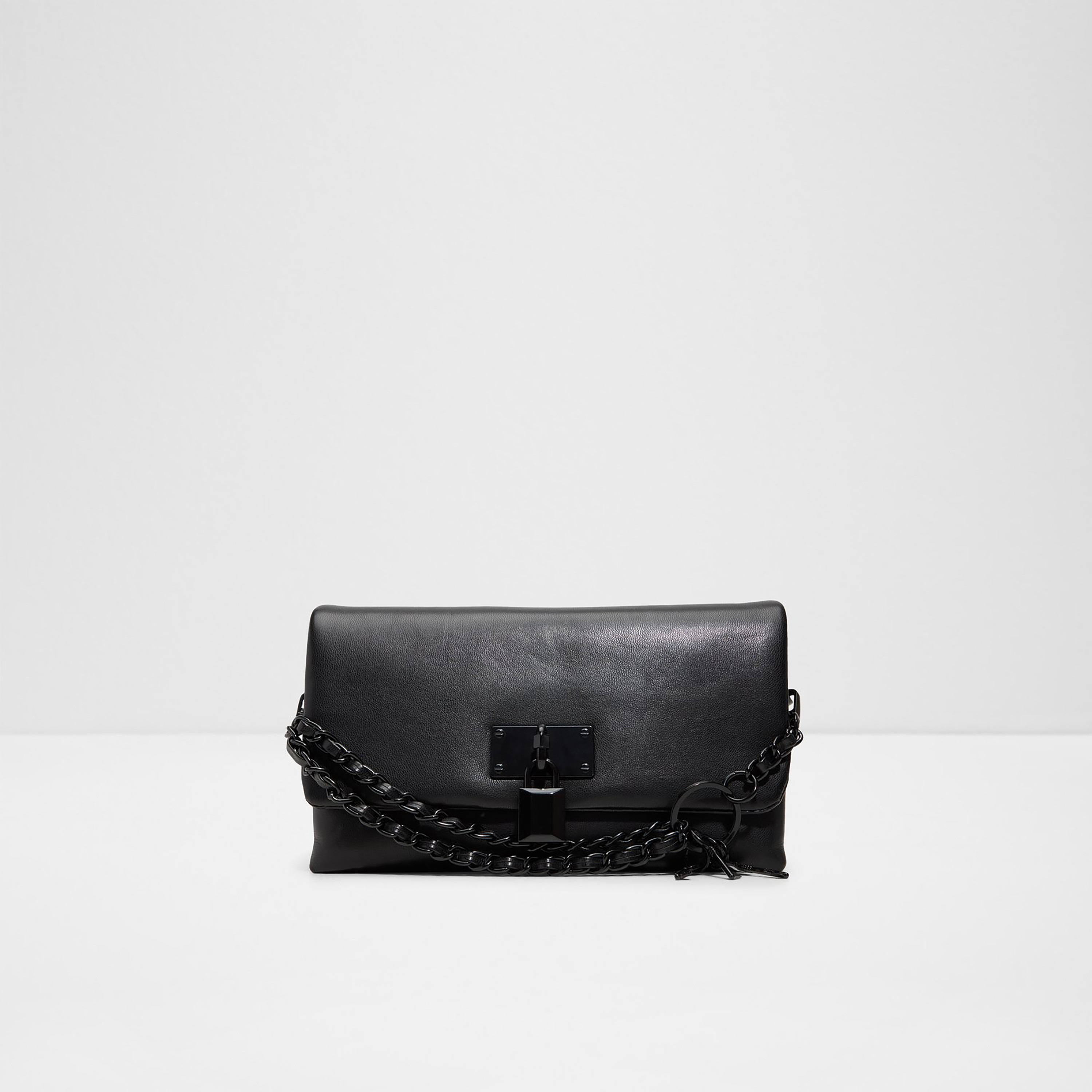 Aldo Jackie Plain Sling Bag with Flap Closure and Adjustable Strap-women-bagsandwallets-handbags-image-1