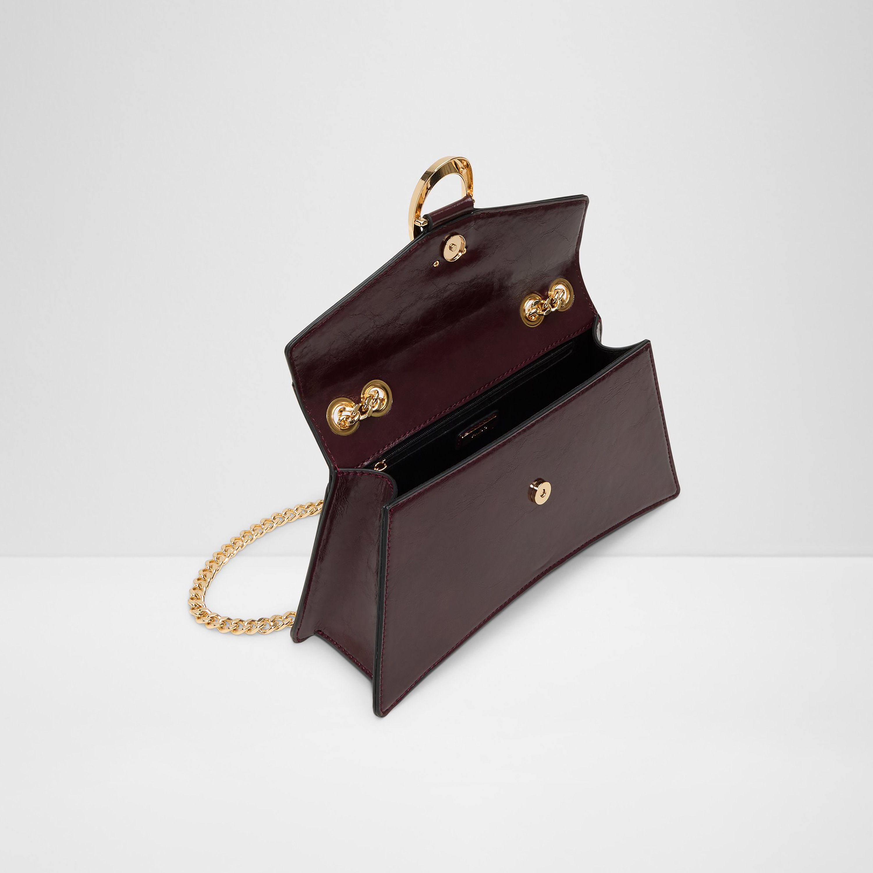 Aldo Fortura Textured Crossbody Bag with Magnetic Closure and Non-Detachable Strap-women-bagsandwallets-handbags-image-3