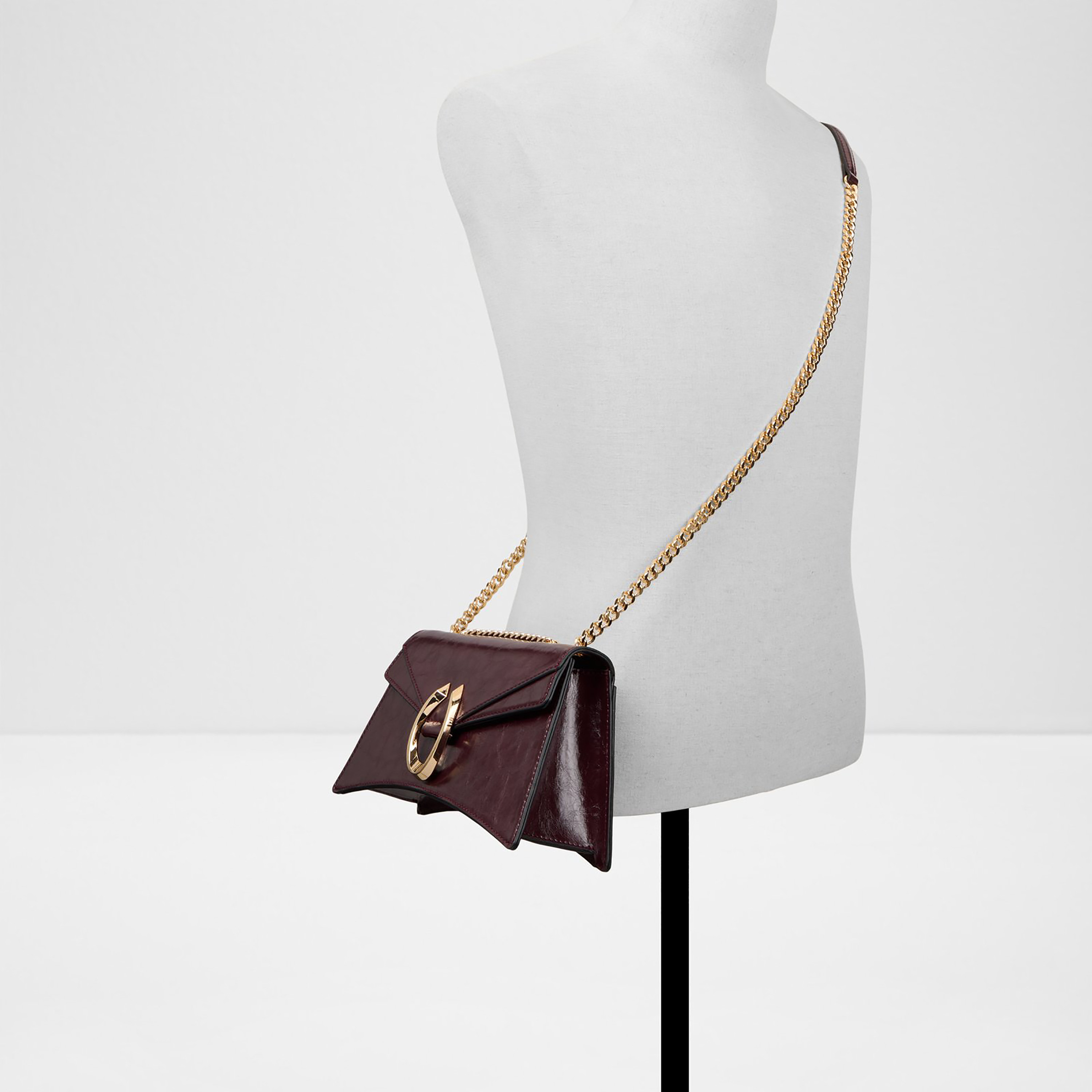 Aldo Fortura Textured Crossbody Bag with Magnetic Closure and Non-Detachable Strap-women-bagsandwallets-handbags-image-4