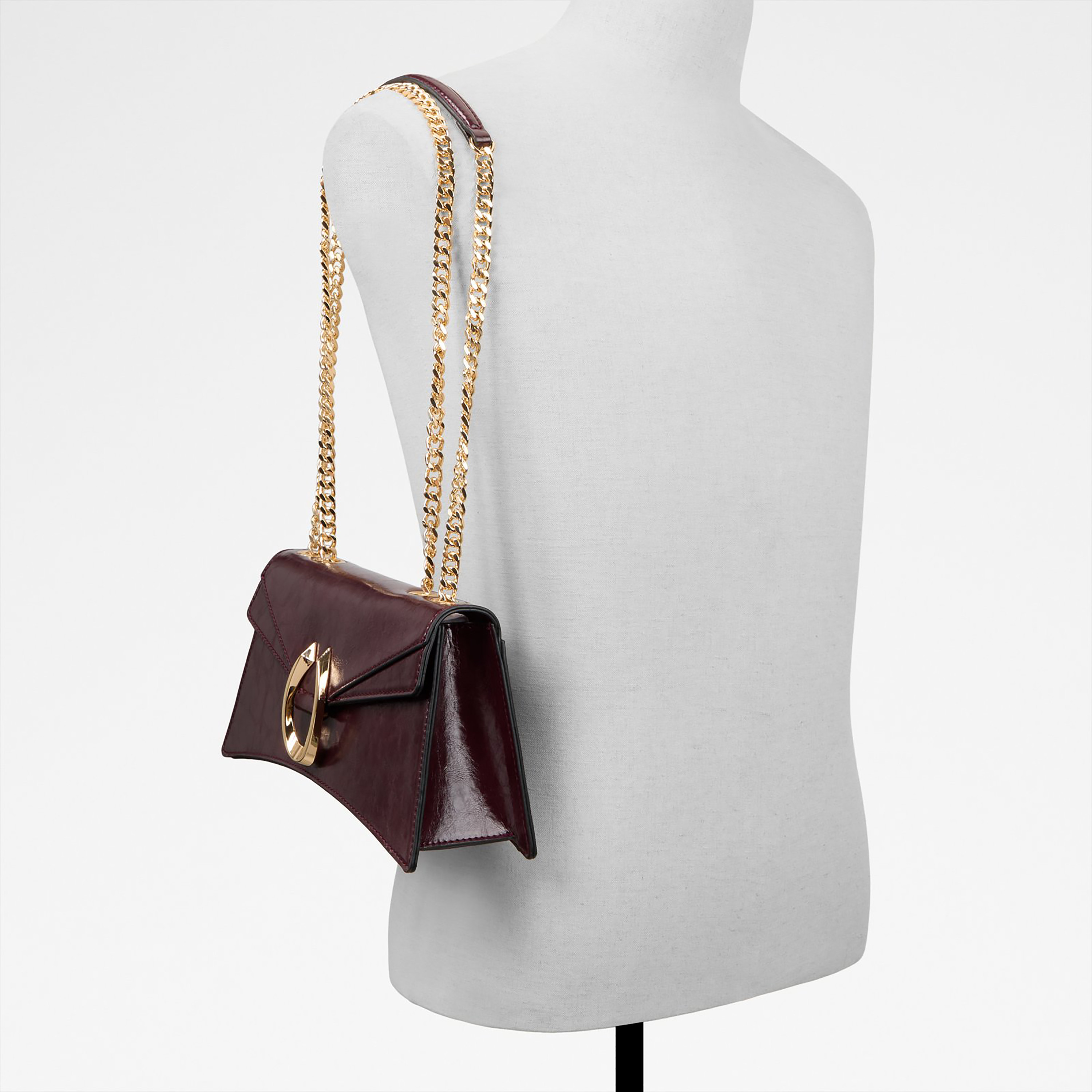 Aldo Fortura Textured Crossbody Bag with Magnetic Closure and Non-Detachable Strap-women-bagsandwallets-handbags-image-5