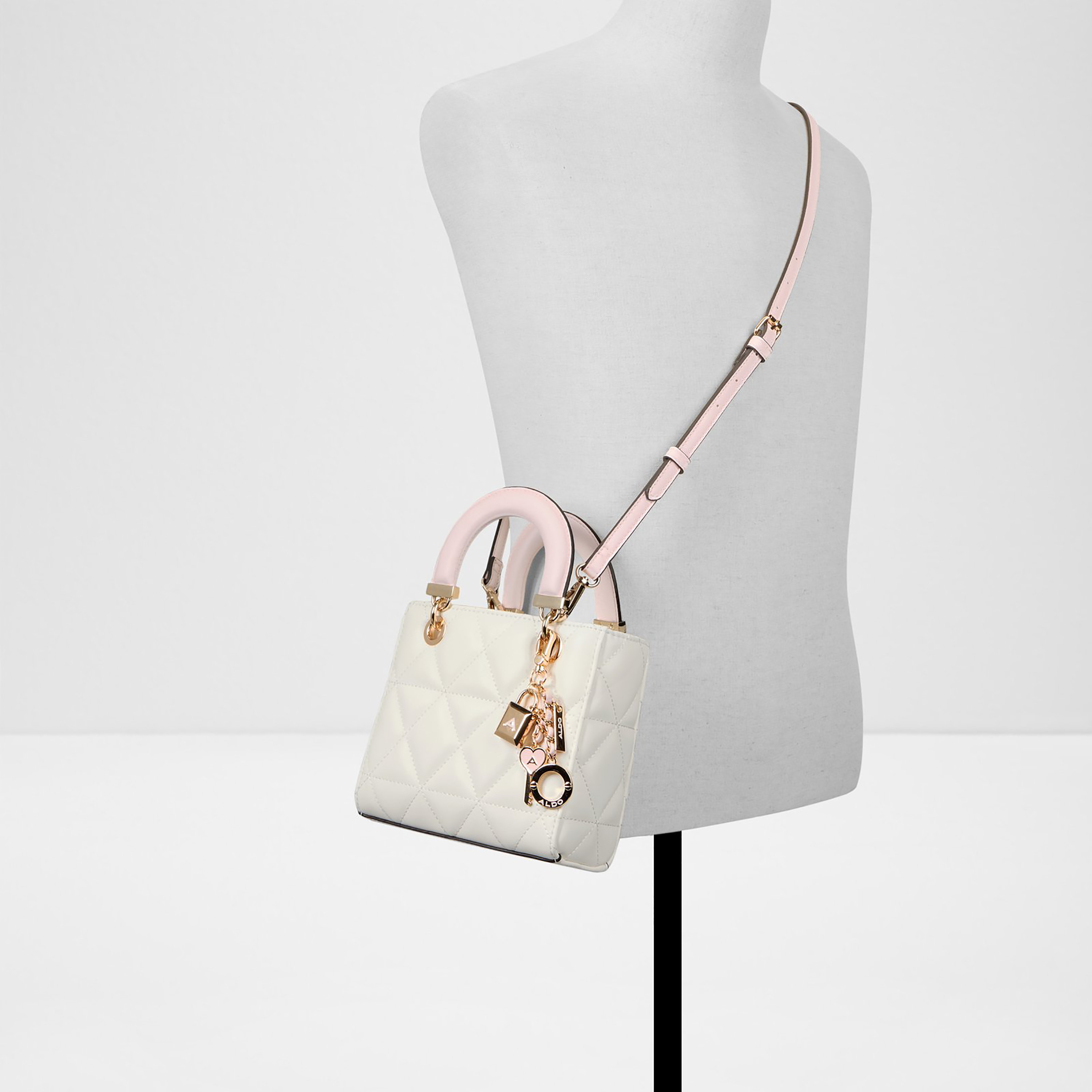 Aldo Florense Quilted Double Handle Handheld Bag with Magnetic Closure & Adjustable Strap-women-bagsandwallets-handbags-image-4