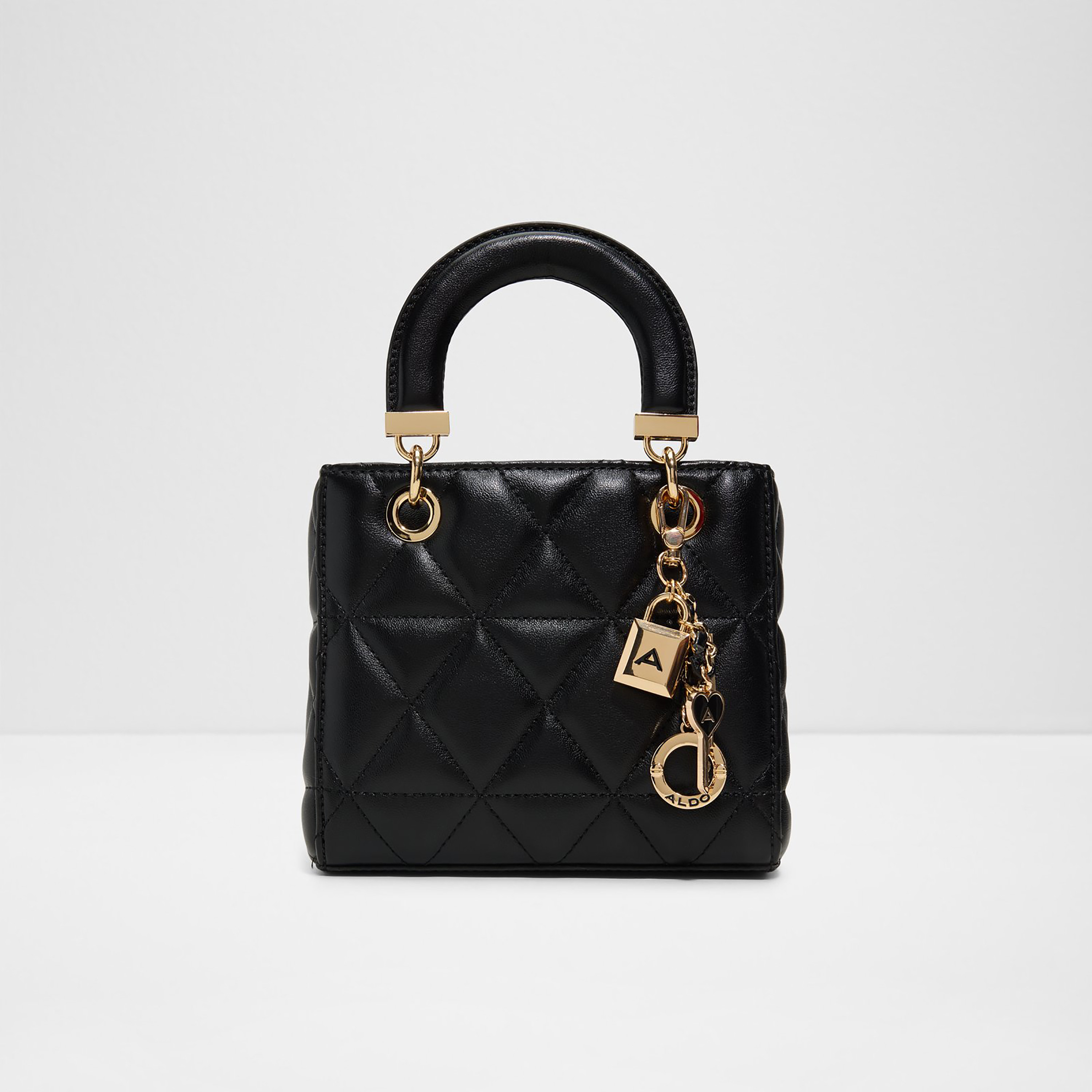 Aldo Florense Quilted Double Handle Handheld Bag with Magnetic Closure & Adjustable Strap-women-bagsandwallets-handbags-image-1