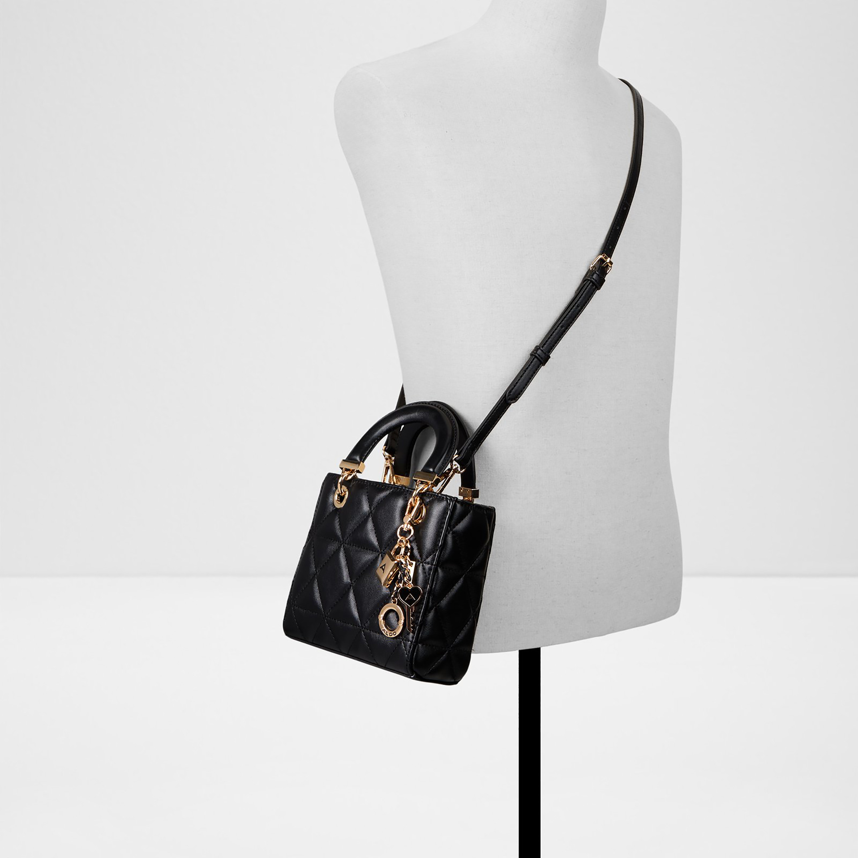 Aldo Florense Quilted Double Handle Handheld Bag with Magnetic Closure & Adjustable Strap-women-bagsandwallets-handbags-image-4