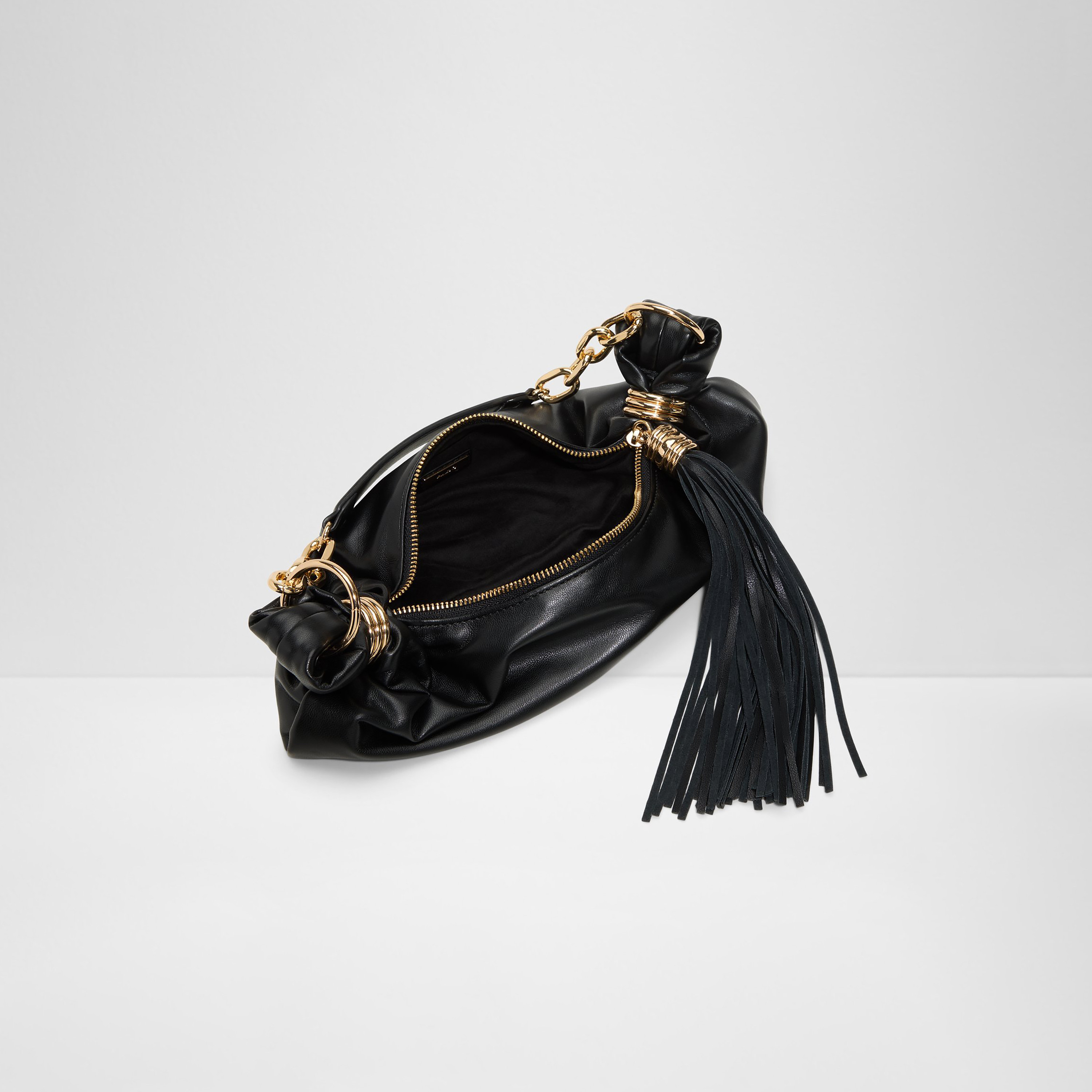 Aldo Ddaraeldar Plain Single Handle Shoulder Bag with Zip Closure-women-bagsandwallets-handbags-image-3