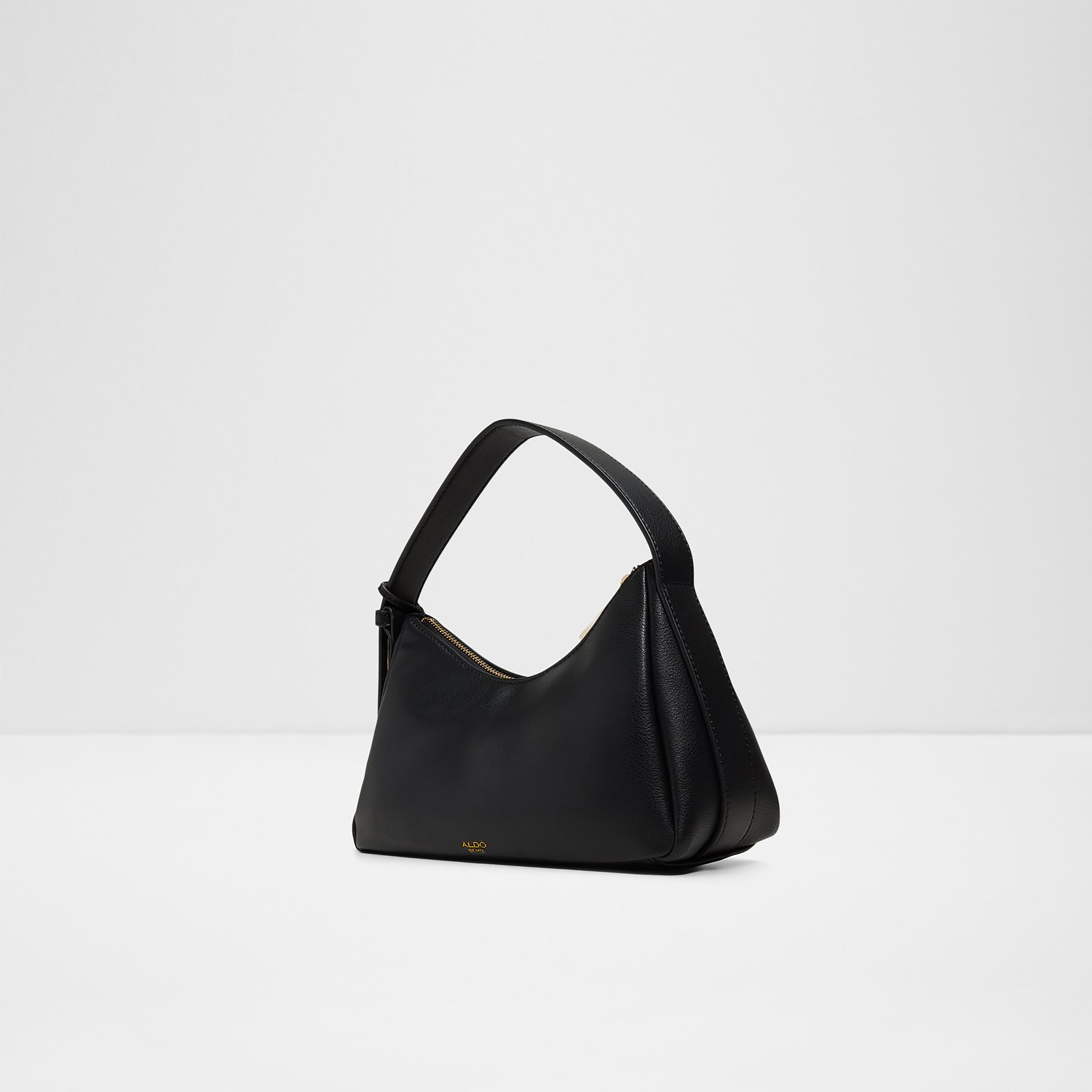 Aldo Ccharlautte Plain Single Handle Shoulder Bag with Zip Closure-women-bagsandwallets-handbags-image-2