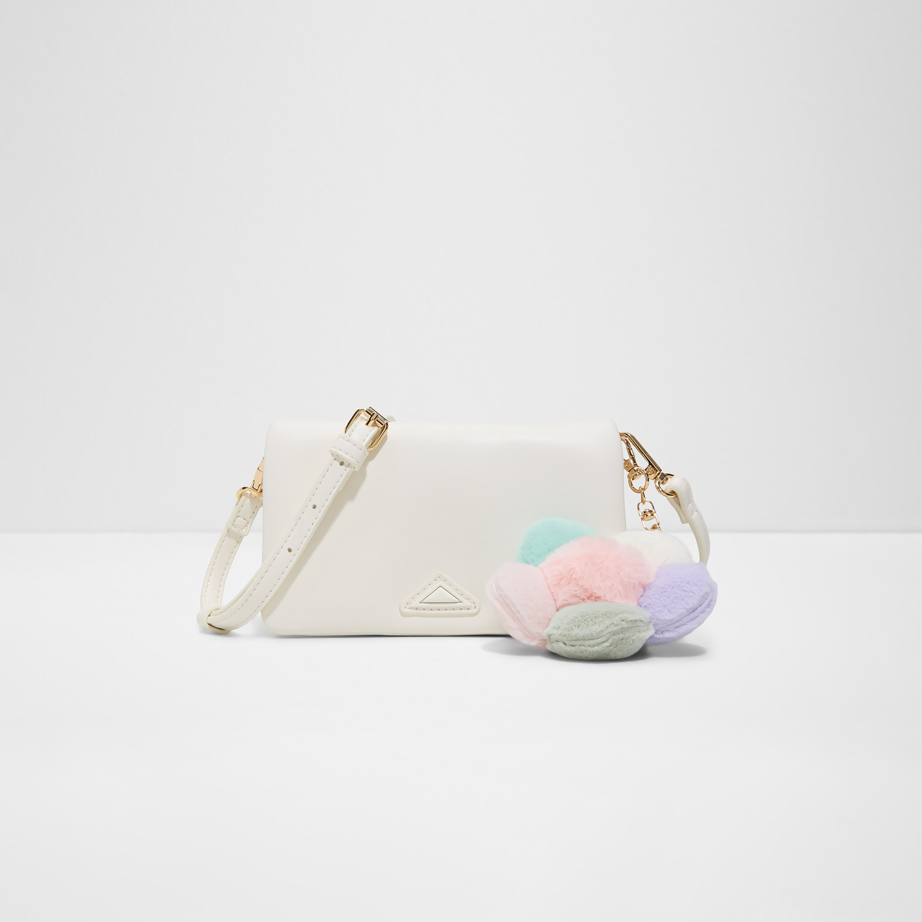 Aldo Lolly Plain Crossbody Bag with Magnetic Closure and Adjustable Strap-women-bagsandwallets-handbags-image-1