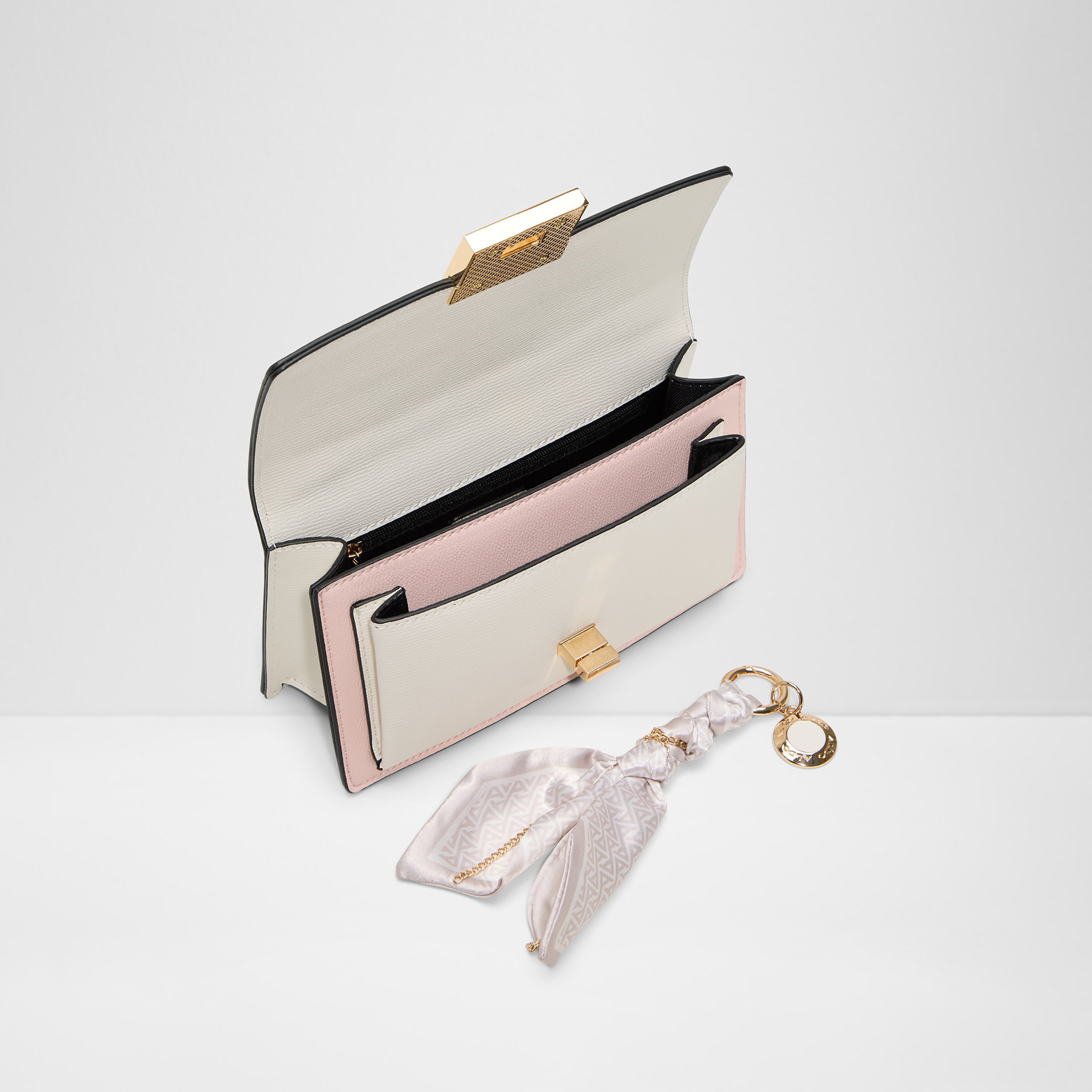 Aldo Noevya Color Blocked Top Handle Crossbody Bag with Twist Lock & Adjustable Strap-women-bagsandwallets-handbags-image-3