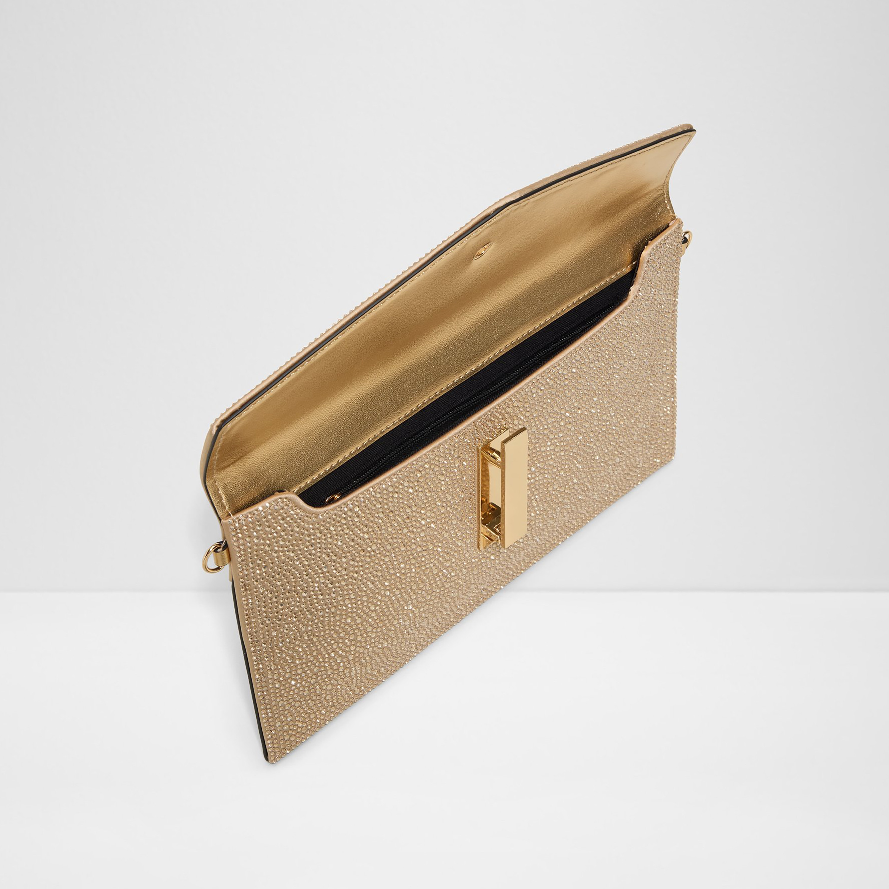 Aldo Laribling Embellished Clutch with Flap Closure and Detachable Strap-women-bagsandwallets-handbags-image-3
