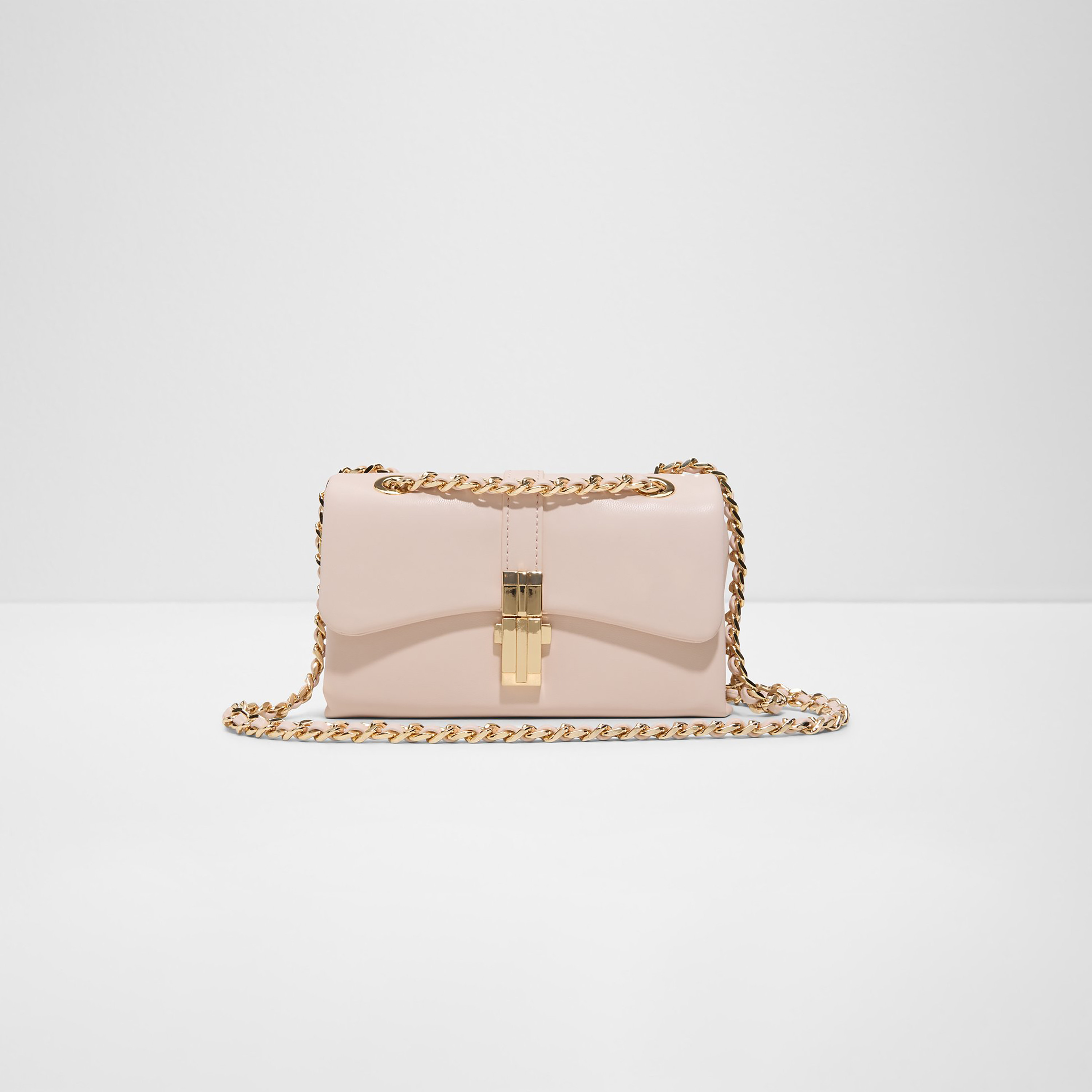 Aldo Aliciemini Plain Sling Bag with Flap Closure and Non-Detachable Strap-women-bagsandwallets-handbags-image-1