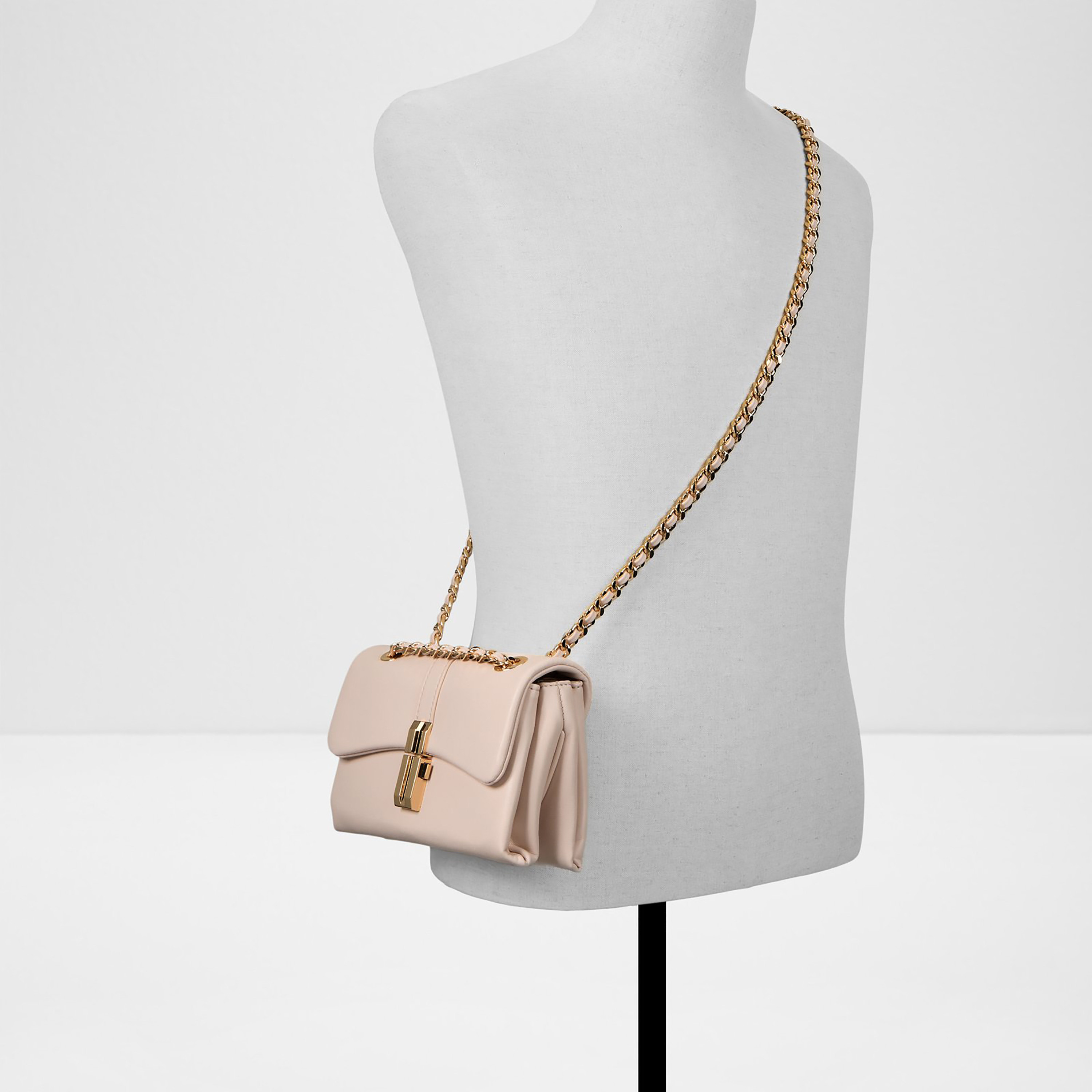Aldo Aliciemini Plain Sling Bag with Flap Closure and Non-Detachable Strap-women-bagsandwallets-handbags-image-4