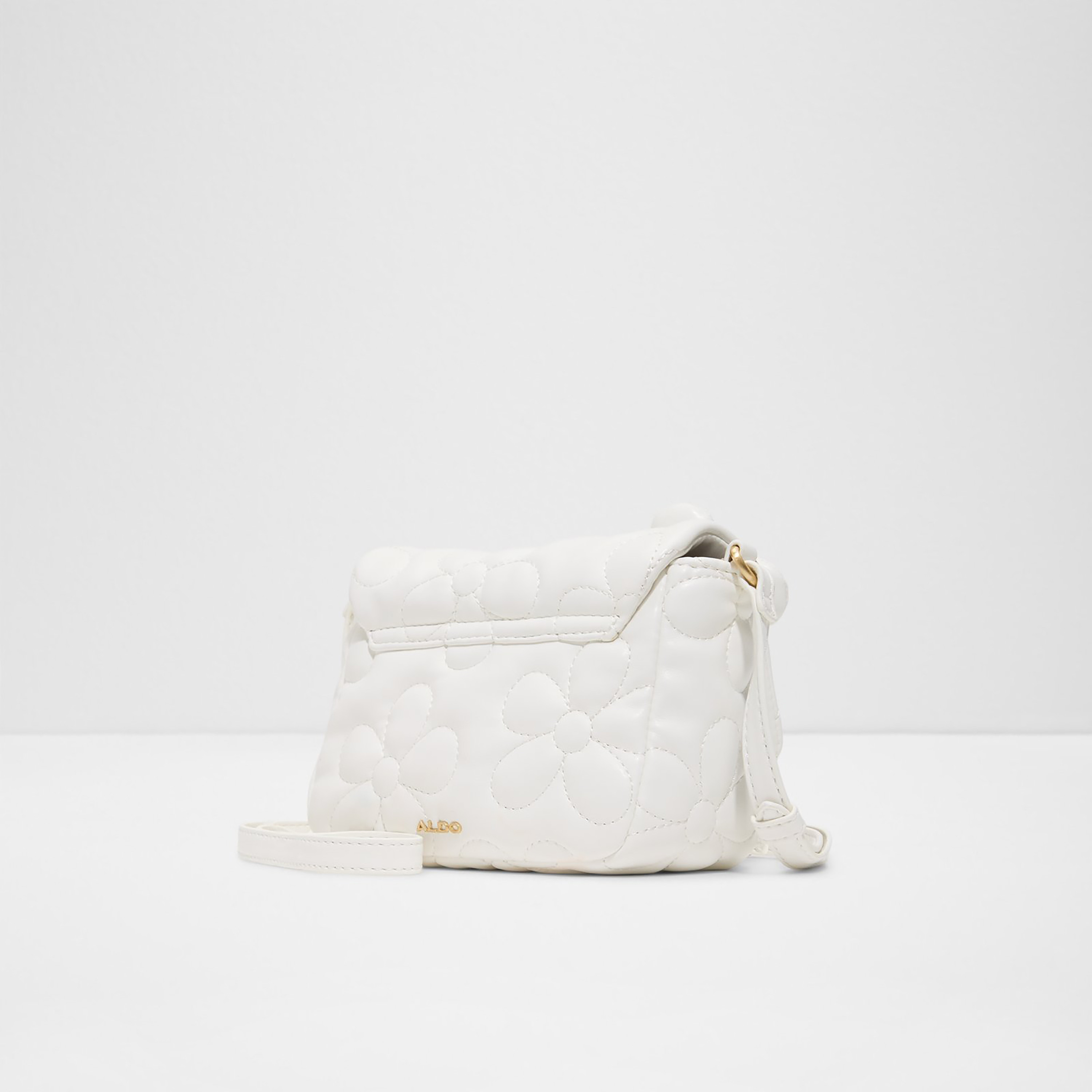 Aldo Fflowerpuffy Applique Crossbody Bag with Twist Lock and Adjustable Strap-women-bagsandwallets-handbags-image-2