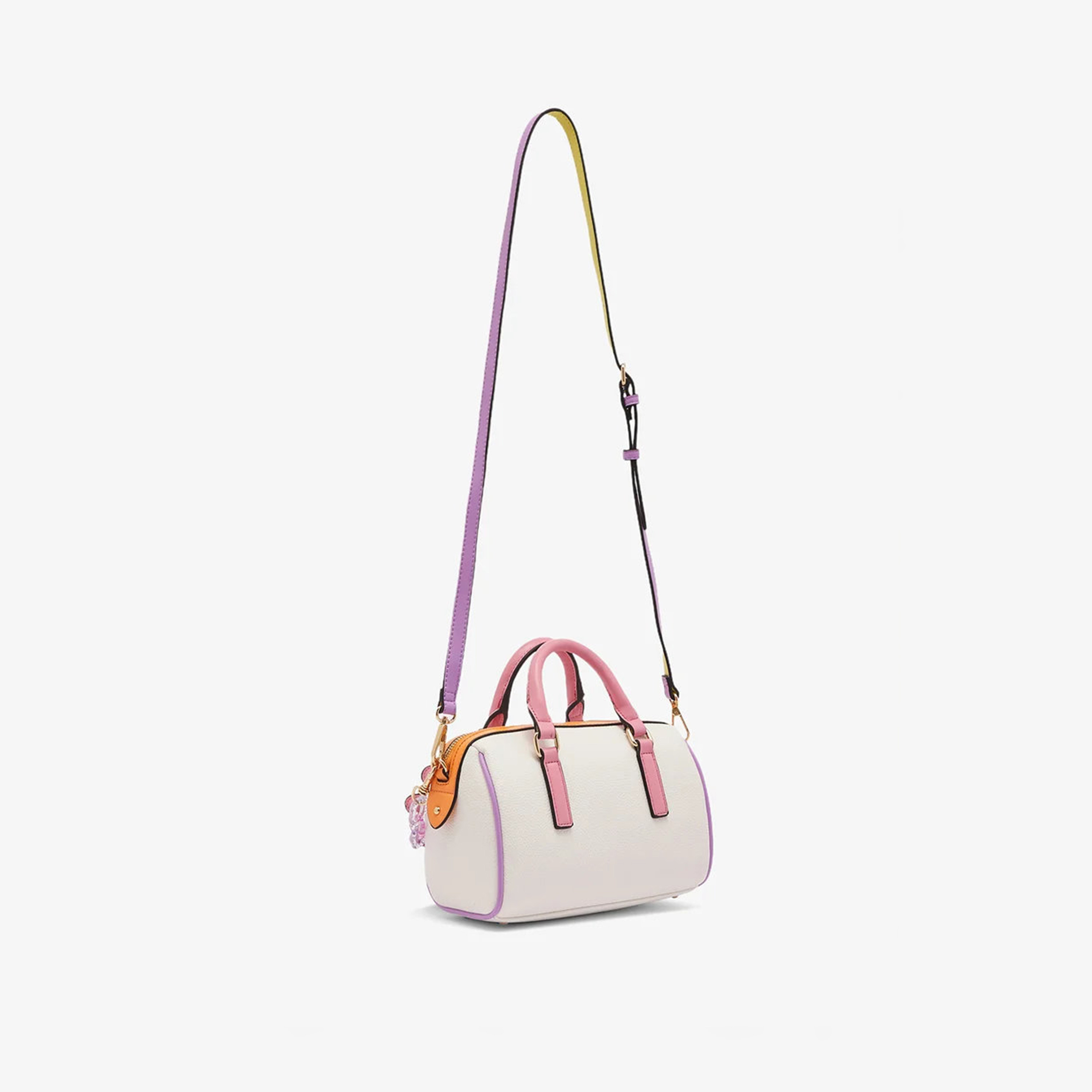 Aldo Azelia Textured Double Handle Shoulder Bag with Zip Closure & Strap-women-bagsandwallets-handbags-image-2
