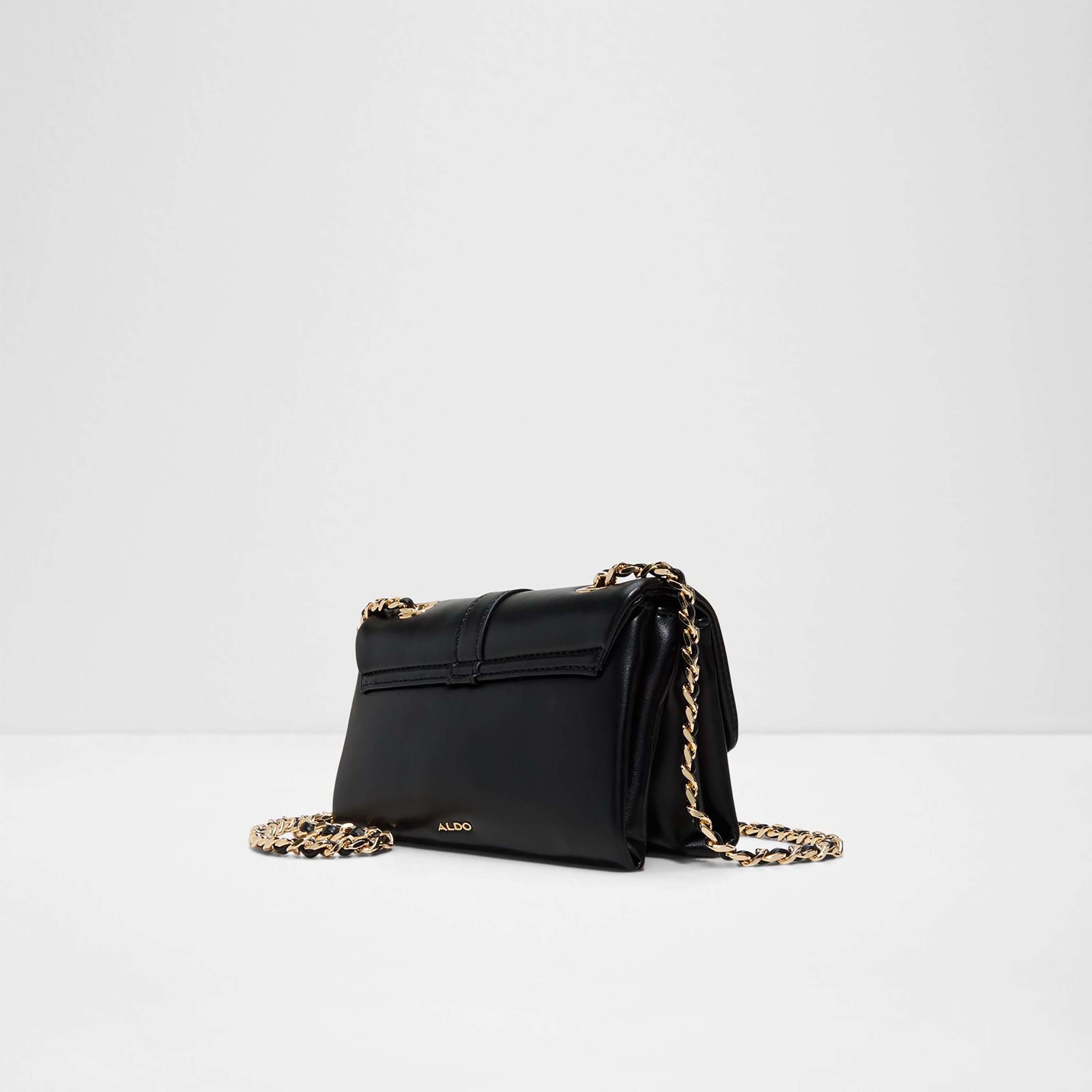 Aldo Aliciemini Plain Sling Bag with Flap Closure and Non-Detachable Strap-women-bagsandwallets-handbags-image-2