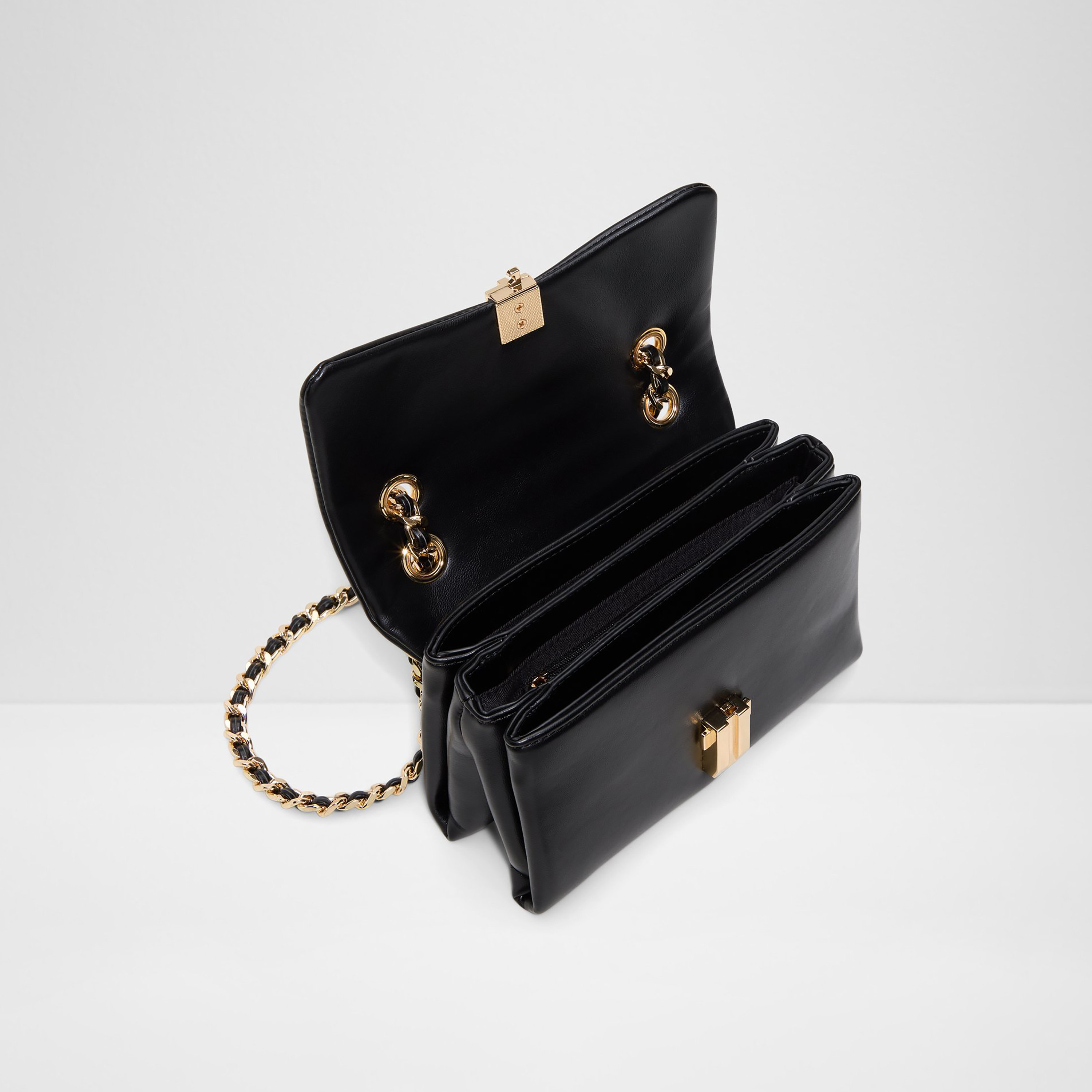 Aldo Aliciemini Plain Sling Bag with Flap Closure and Non-Detachable Strap-women-bagsandwallets-handbags-image-3