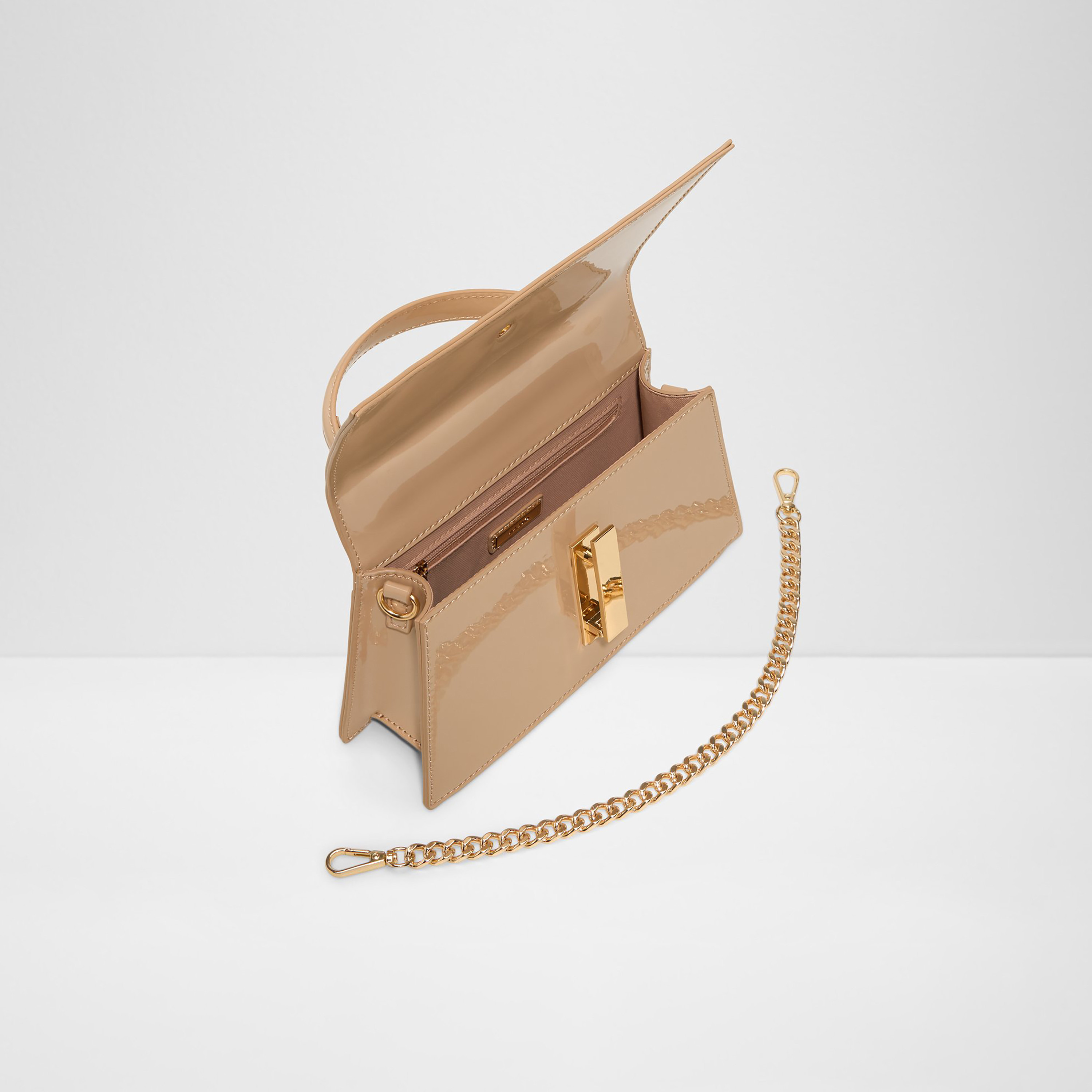 Aldo Arrabella Plain Top Handle Satchel Bag with Flap Closure and Adjustable Strap-women-bagsandwallets-handbags-image-3