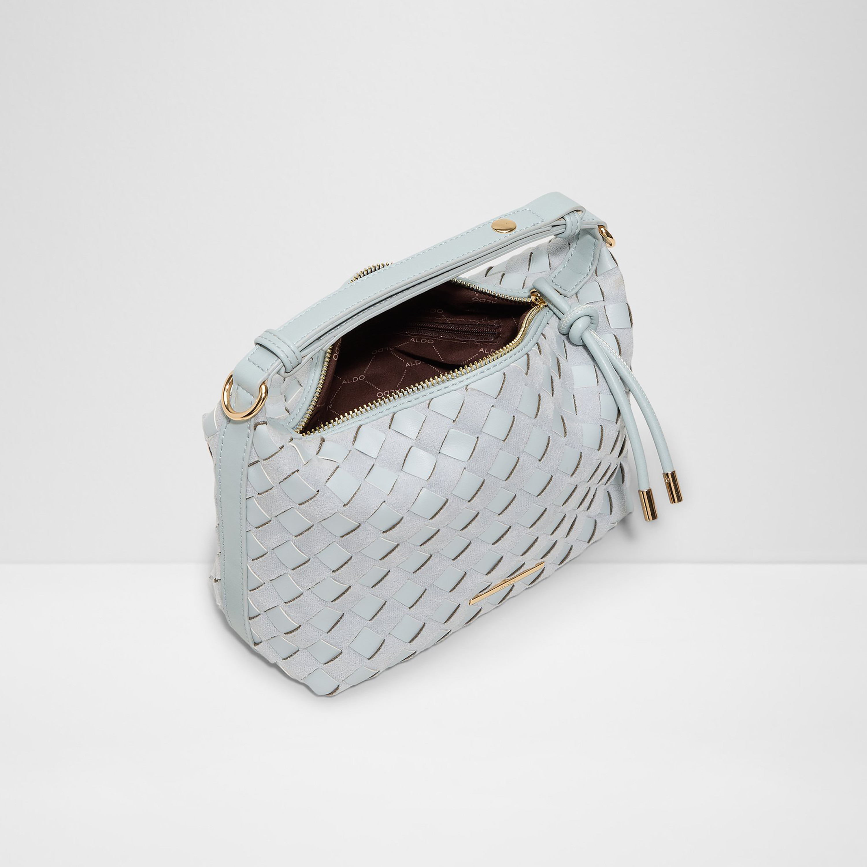 حقيبة كتف من ألدو رانجيفر مضفرة بمقبض واحد وسحاب إغلاق وحزام قابل للتعديل-women-bagsandwallets-handbags-image-3