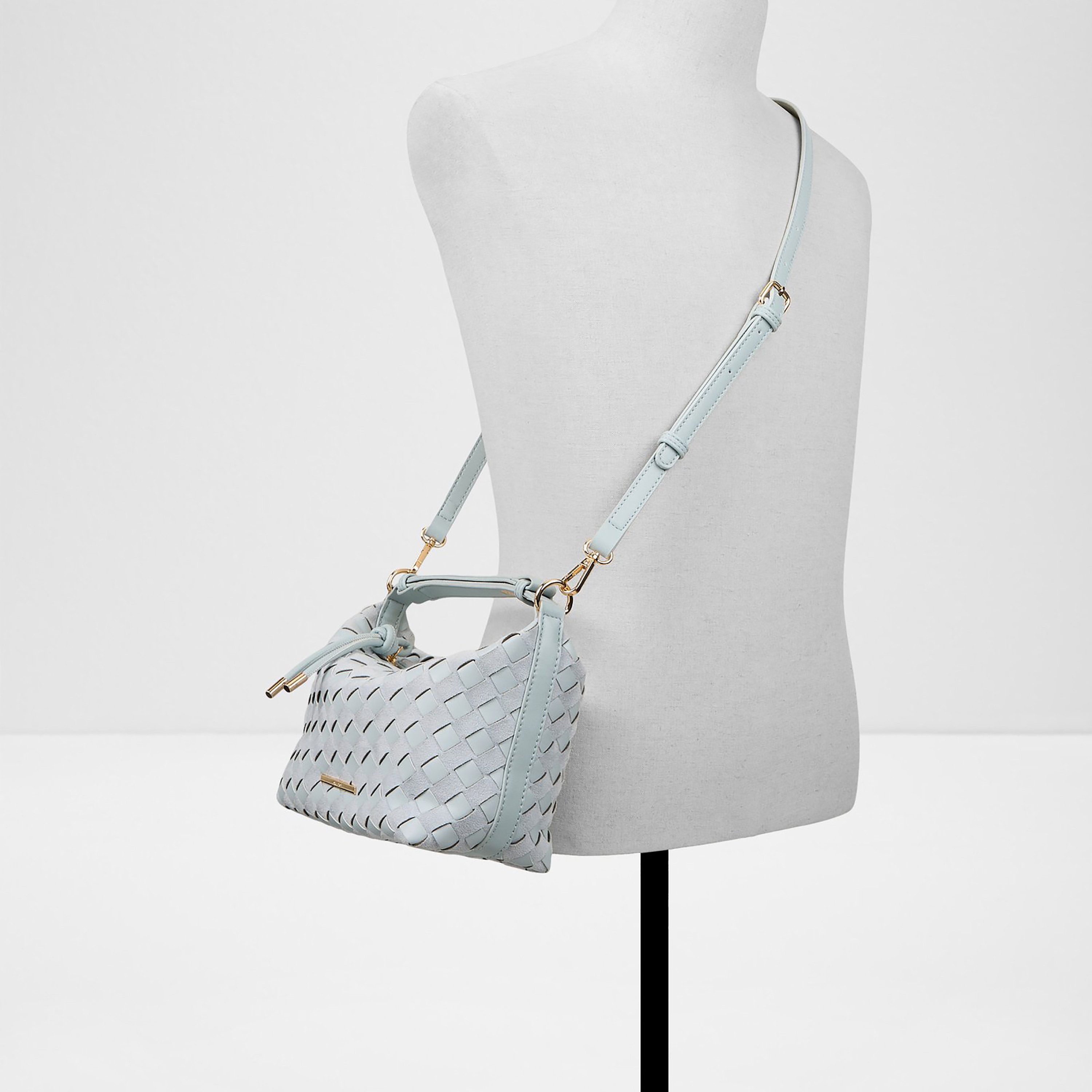 حقيبة كتف من ألدو رانجيفر مضفرة بمقبض واحد وسحاب إغلاق وحزام قابل للتعديل-women-bagsandwallets-handbags-image-4