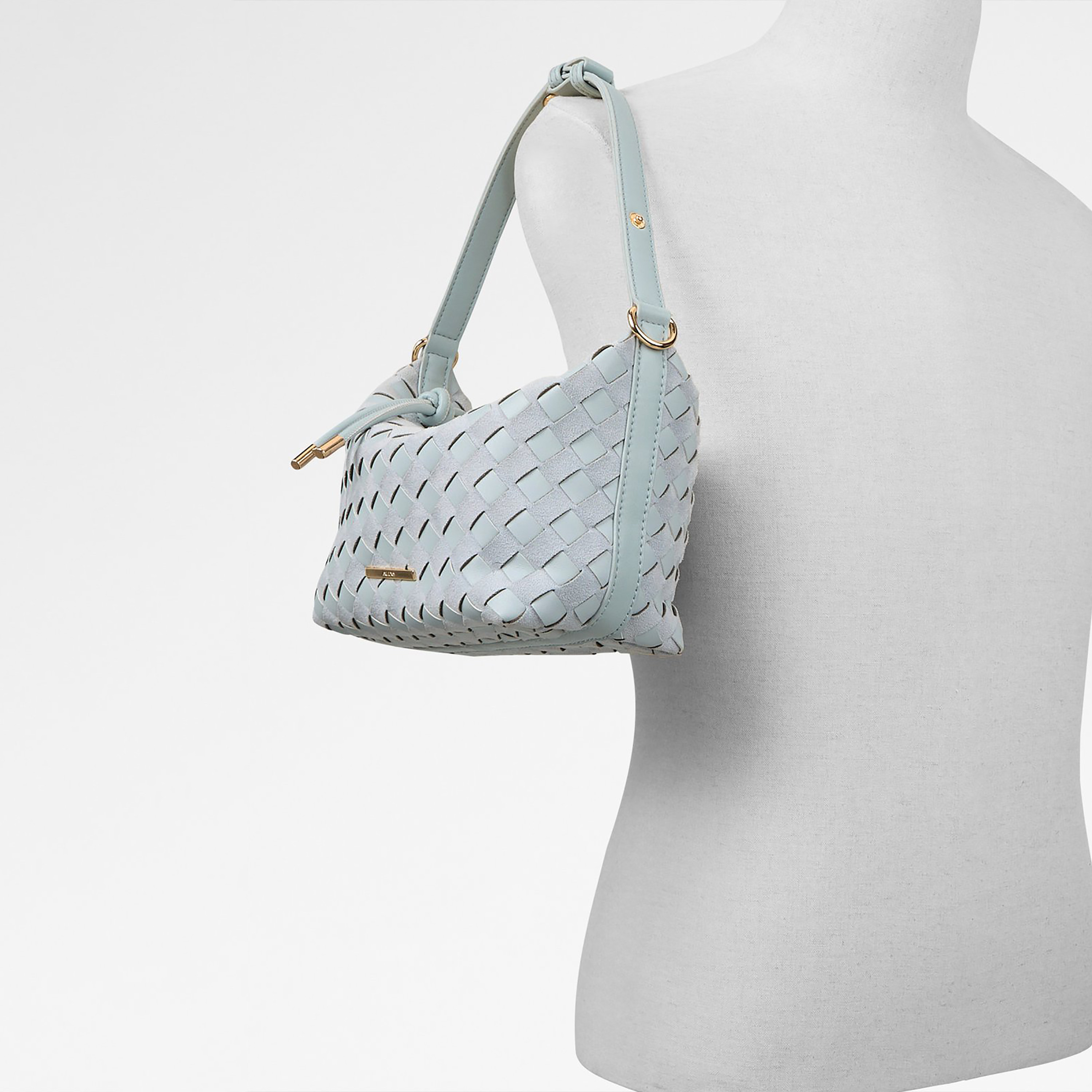 حقيبة كتف من ألدو رانجيفر مضفرة بمقبض واحد وسحاب إغلاق وحزام قابل للتعديل-women-bagsandwallets-handbags-image-5