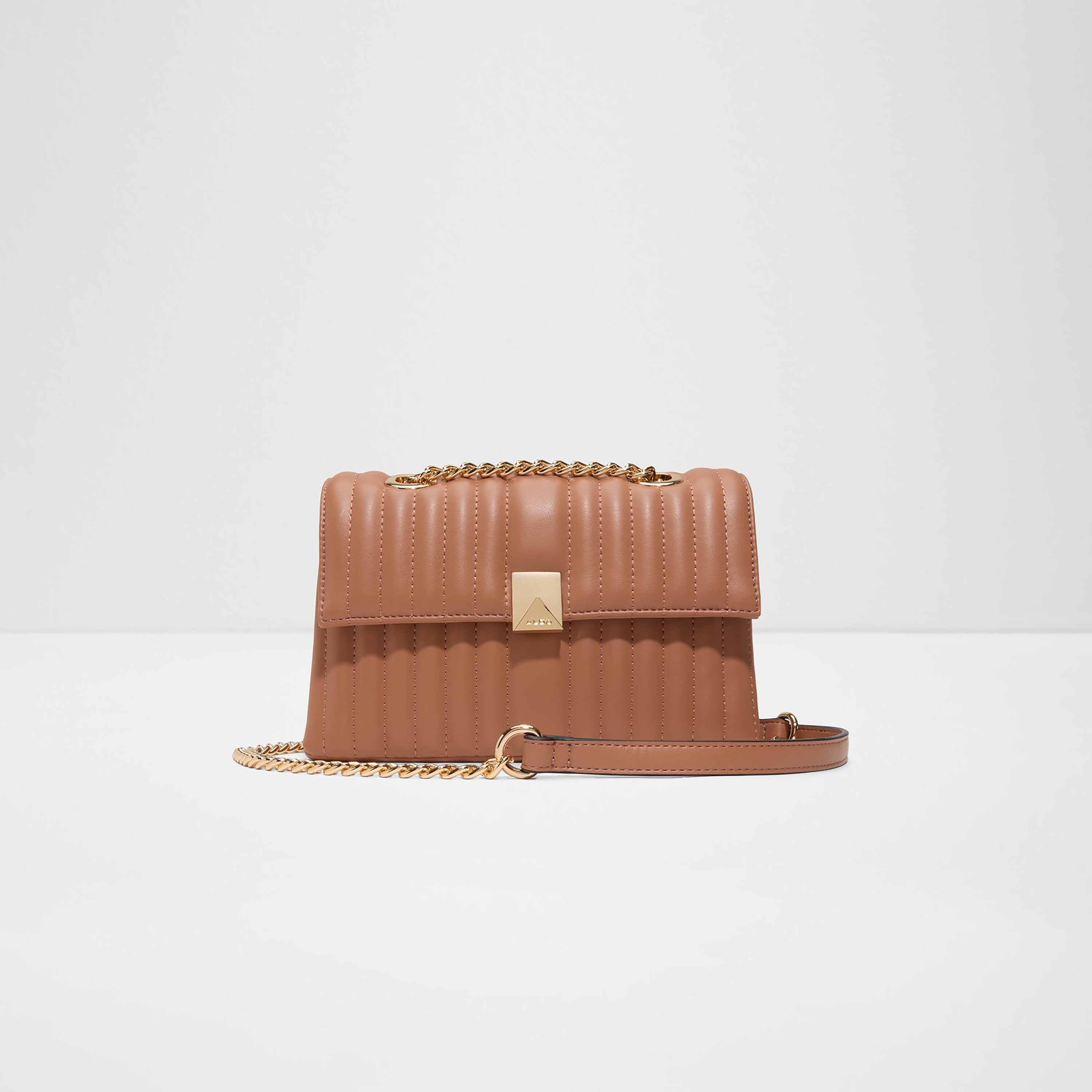 Aldo Burmis Quilted Crossbody Bag with Flap Closure and Non-Detachable Strap-women-bagsandwallets-handbags-image-1