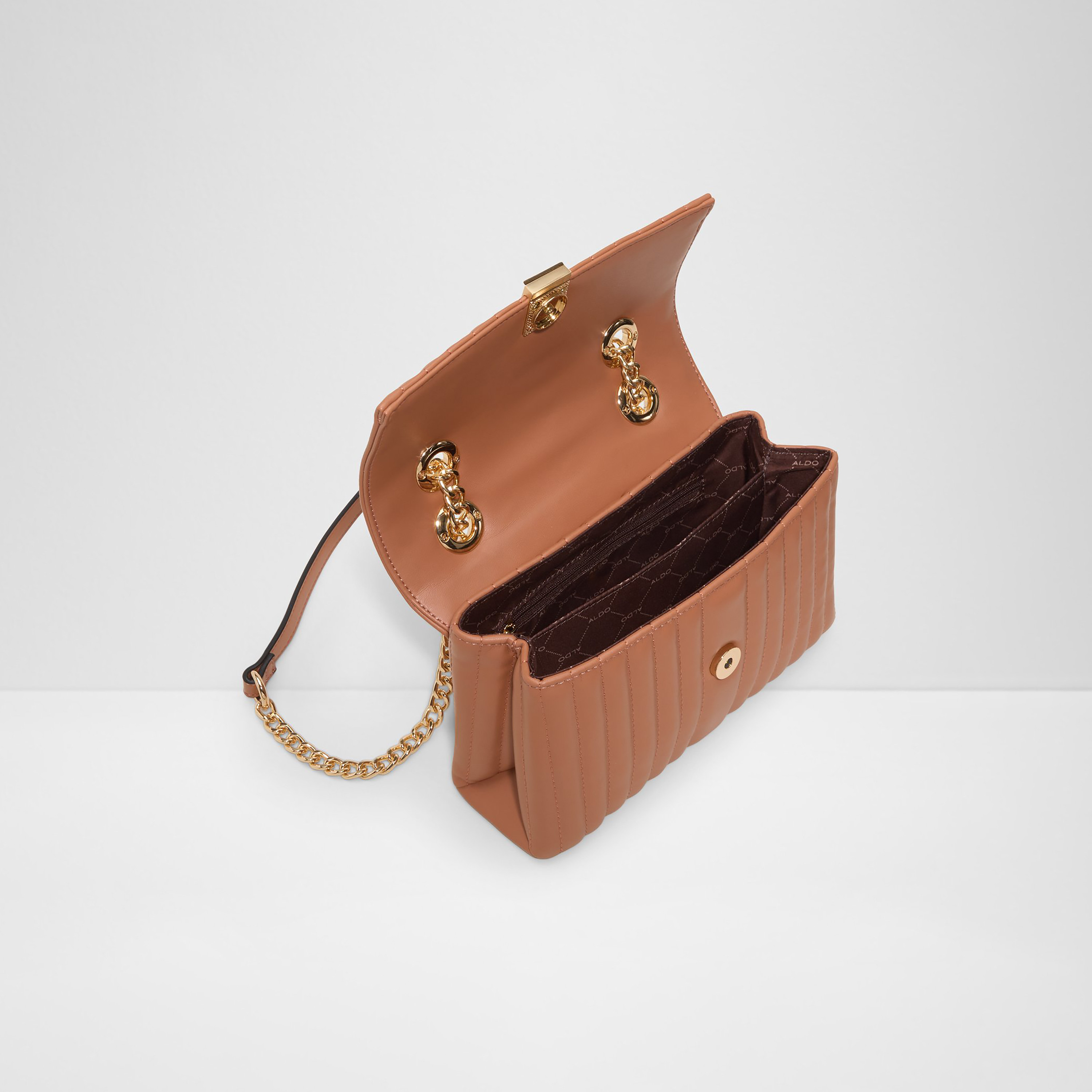 Aldo Burmis Quilted Crossbody Bag with Flap Closure and Non-Detachable Strap-women-bagsandwallets-handbags-image-3