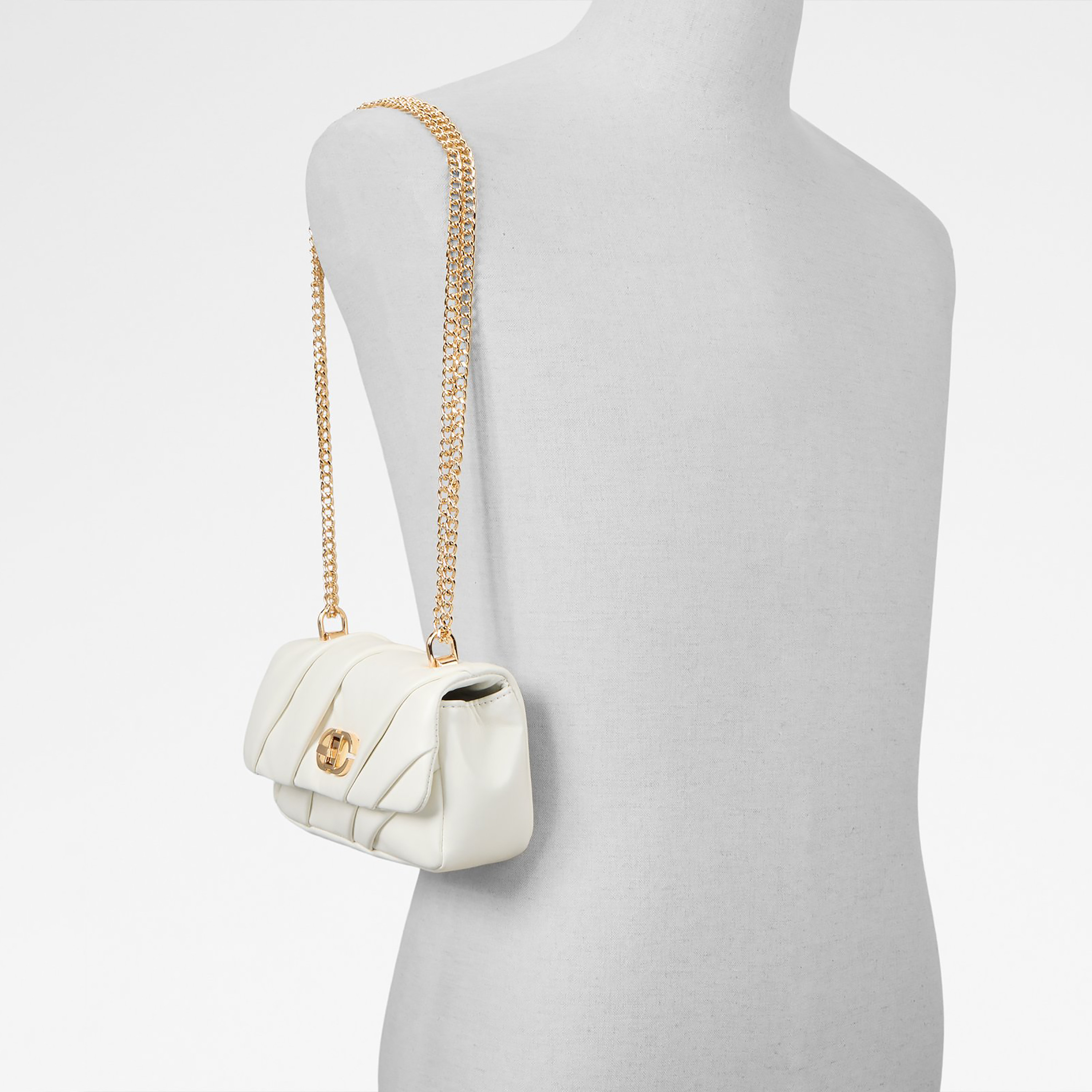 Aldo Isalea Pleated Sling Bag with Twist Lock and Non-Detachable Strap-women-bagsandwallets-handbags-image-5