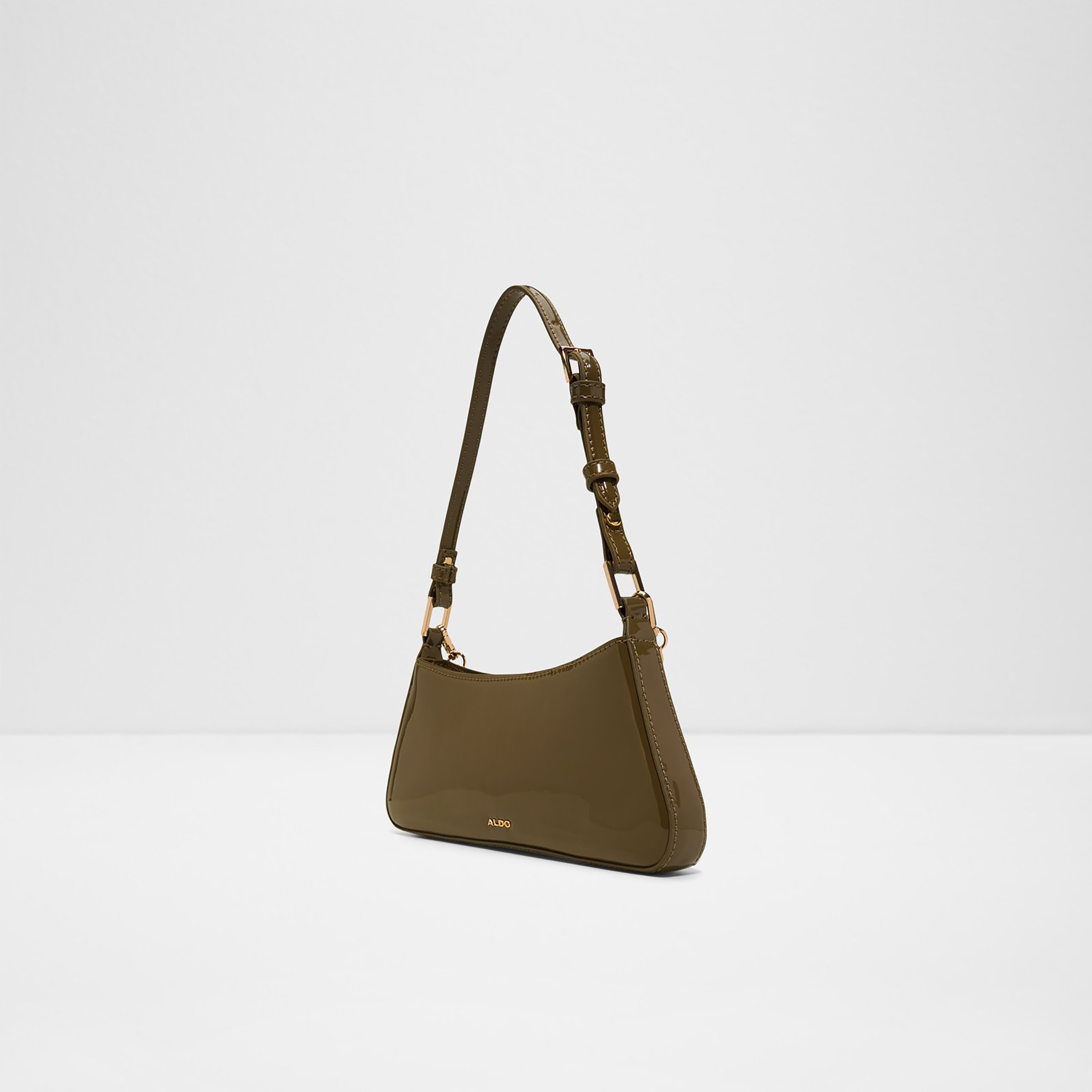 Aldo Jobelle Plain Single Handle Shoulder Bag with Zip Closure-women-bagsandwallets-handbags-image-2