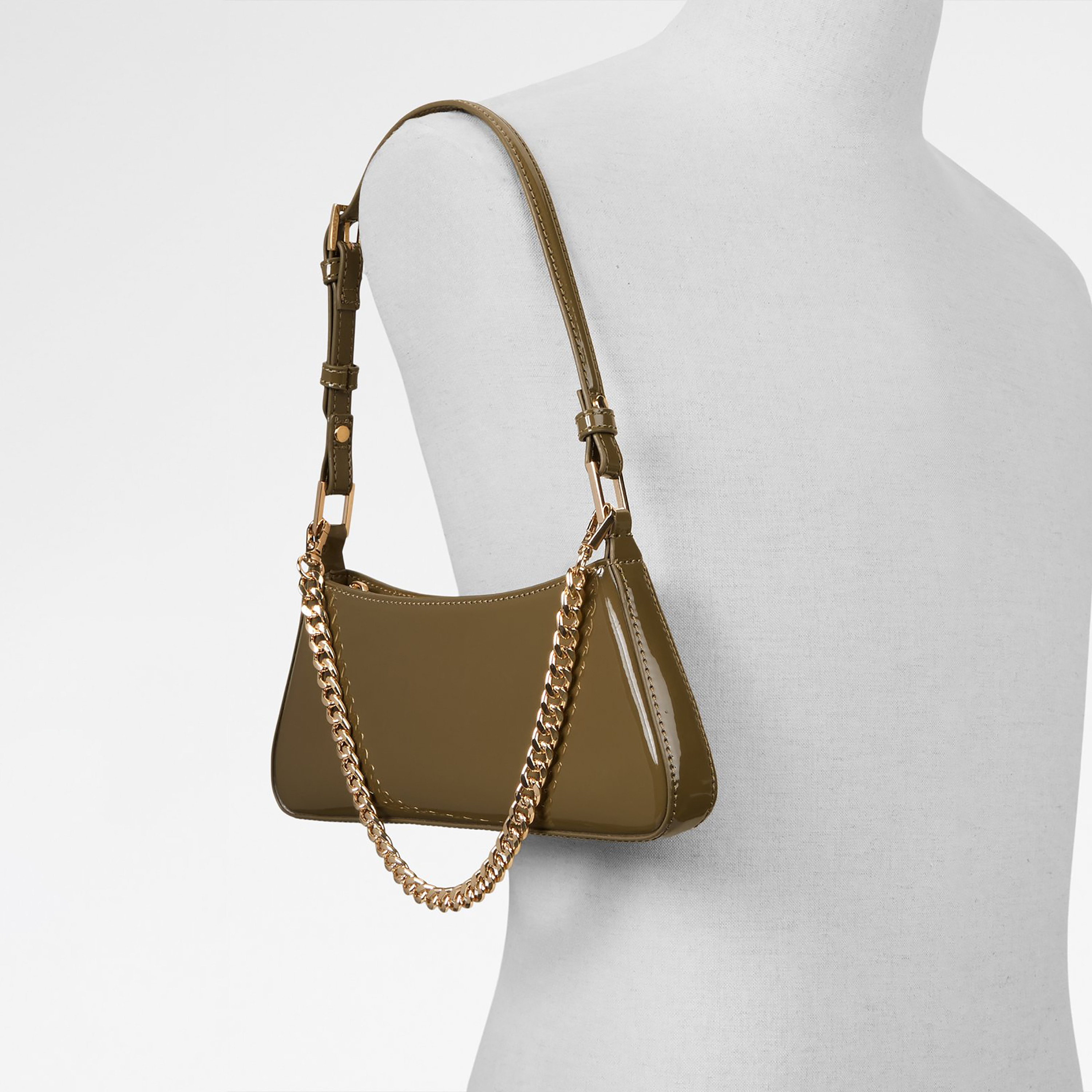 Aldo Jobelle Plain Single Handle Shoulder Bag with Zip Closure-women-bagsandwallets-handbags-image-5