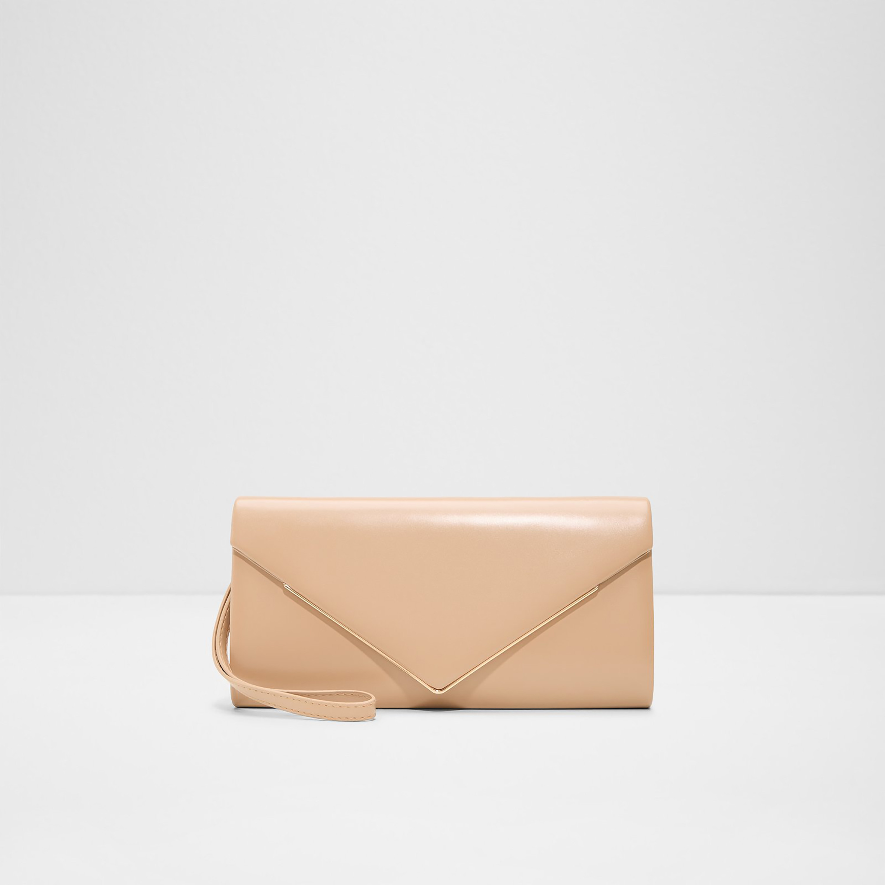 Aldo Elona Plain Clutch with Flap Closure and Non-Detachable Strap-women-bagsandwallets-handbags-image-1