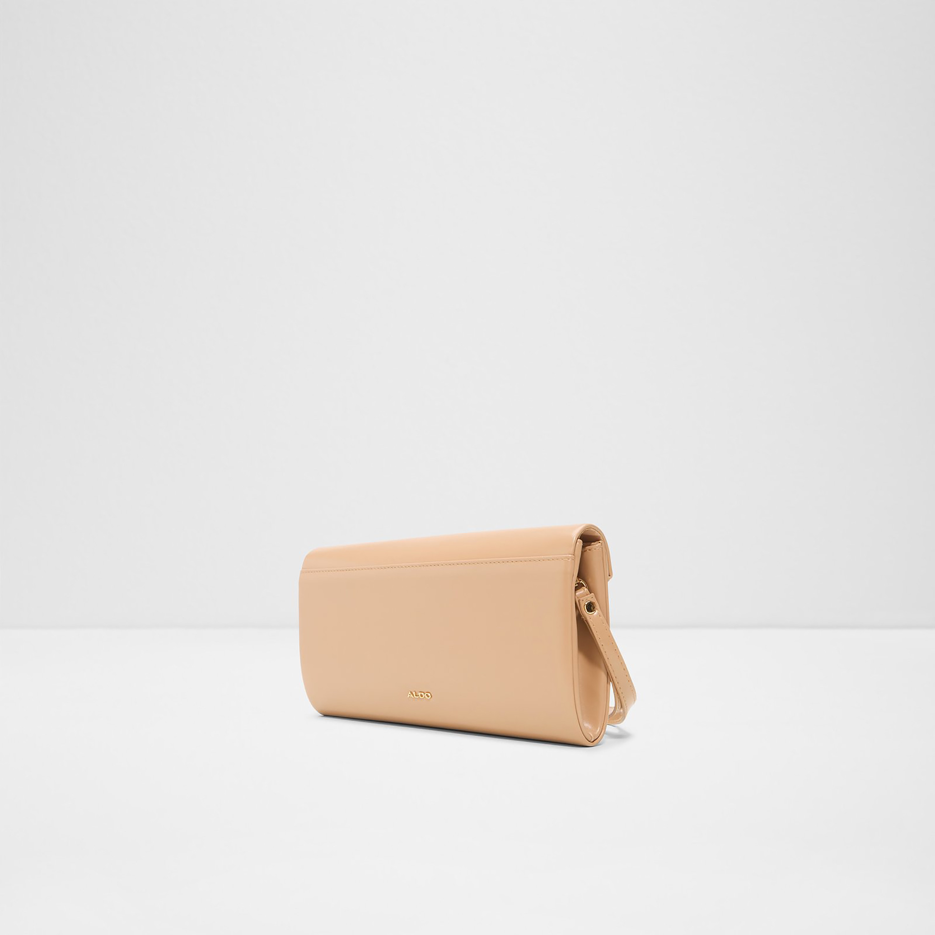 Aldo Elona Plain Clutch with Flap Closure and Non-Detachable Strap-women-bagsandwallets-handbags-image-2