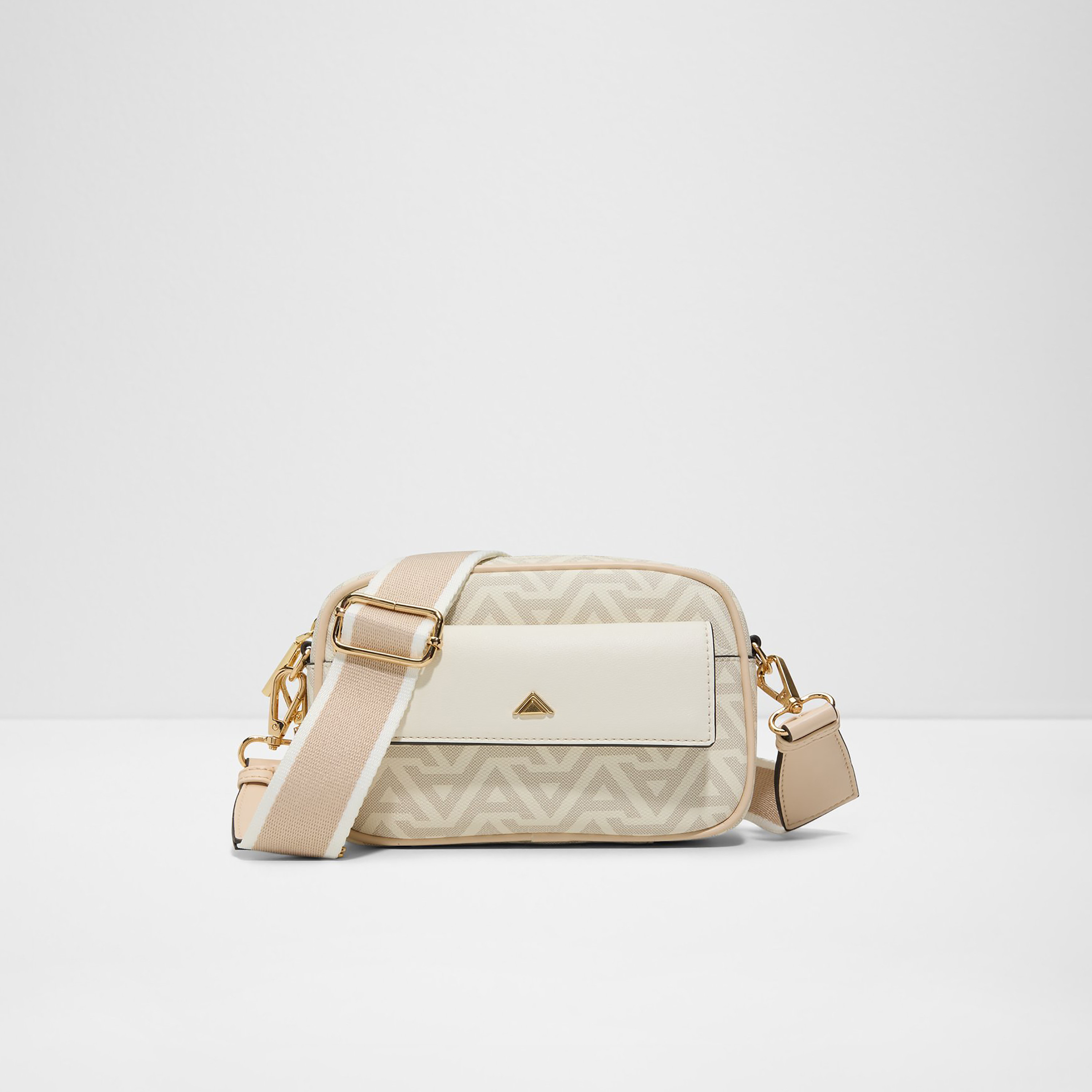 Aldo Kaeajar Monogram Crossbody Bag with Zip Closure and Adjustable Strap-women-bagsandwallets-handbags-image-1