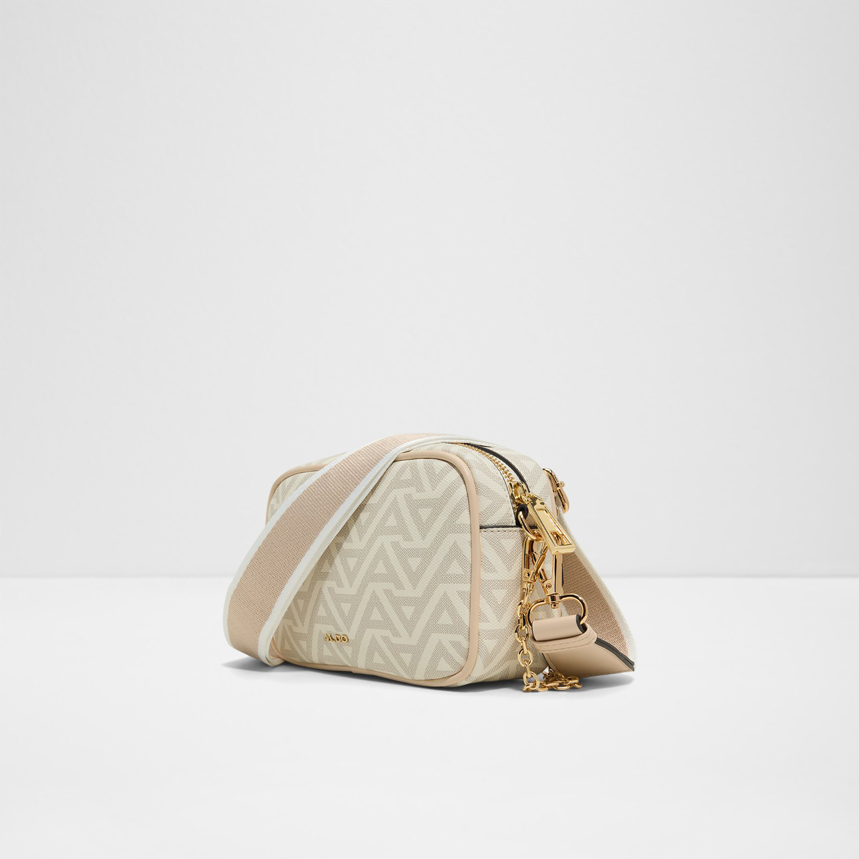Aldo Kaeajar Monogram Crossbody Bag with Zip Closure and Adjustable Strap-women-bagsandwallets-handbags-image-2