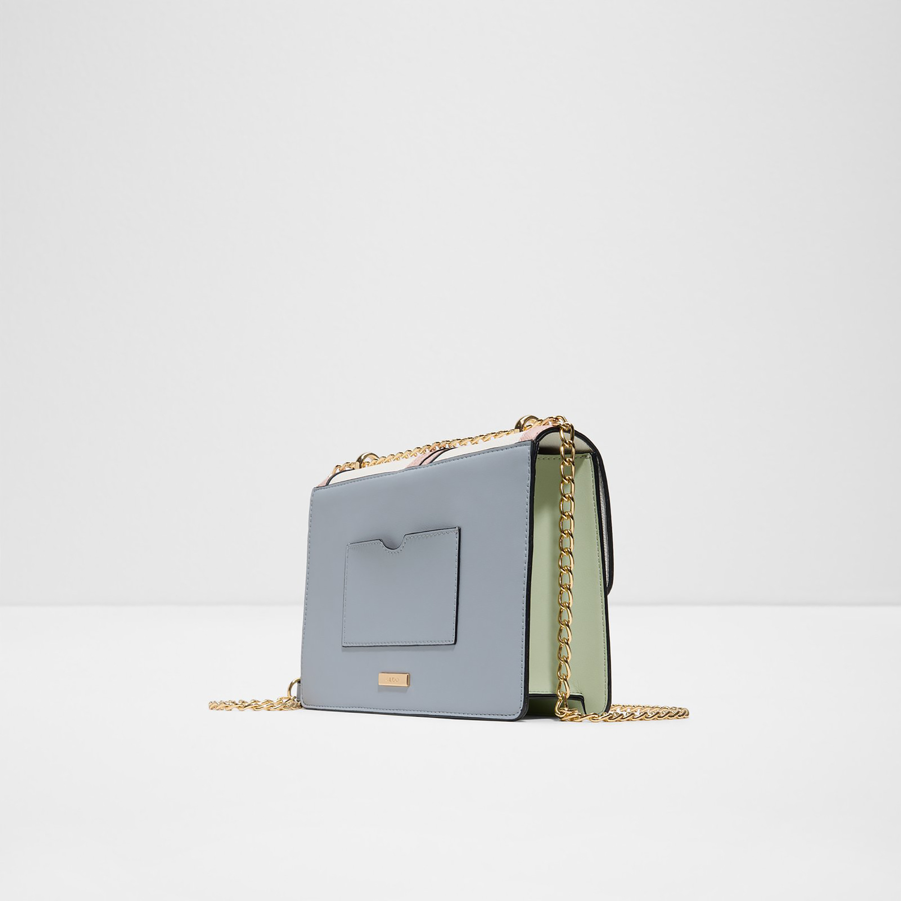 Aldo Suisse Color Blocked Crossbody Bag with Flap Closure and Non-Detachable Strap-women-bagsandwallets-handbags-image-2