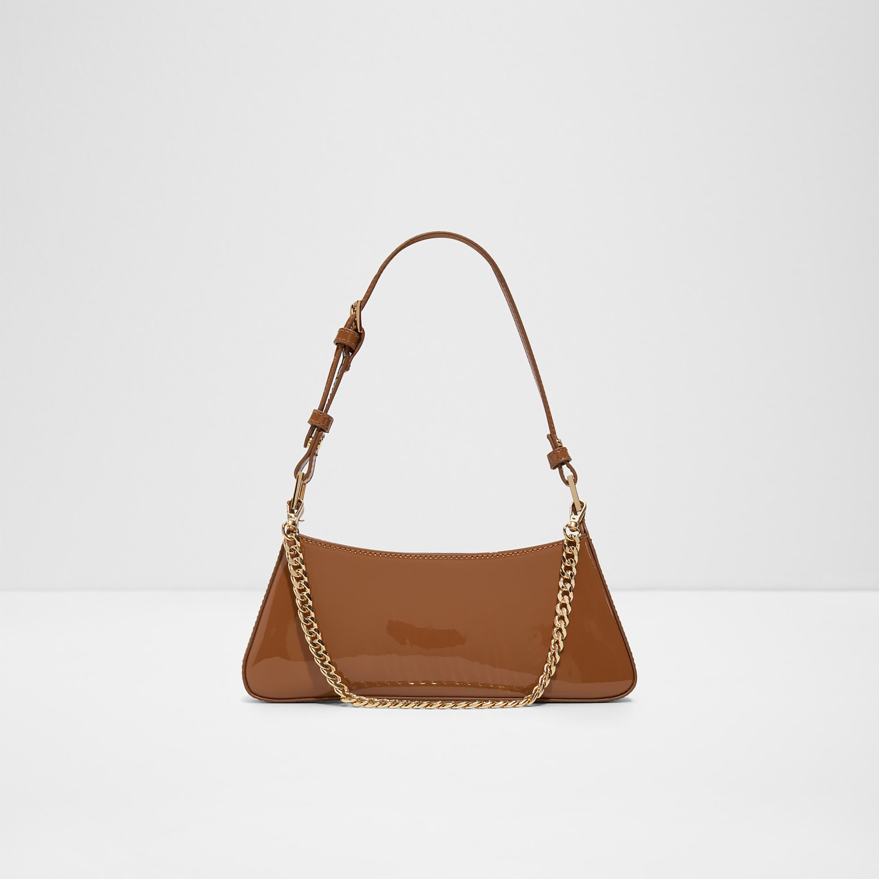 Aldo Jobelle Plain Single Handle Shoulder Bag with Zip Closure & Adjustable Strap-women-bagsandwallets-handbags-image-1