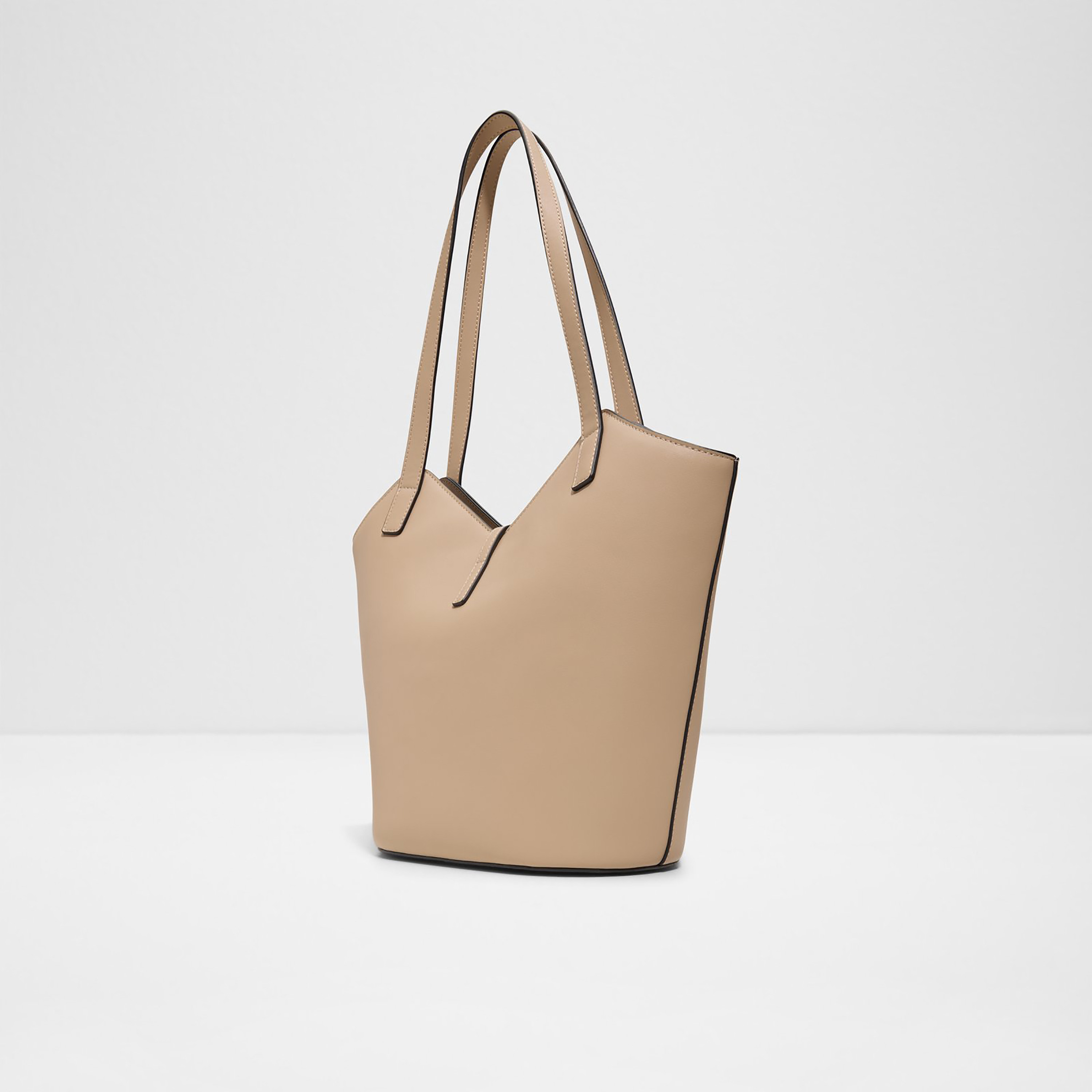 Aldo Hermitte Plain Double Handle Tote Bag with Magnetic Closure & Detachable Strap-women-bagsandwallets-handbags-image-2