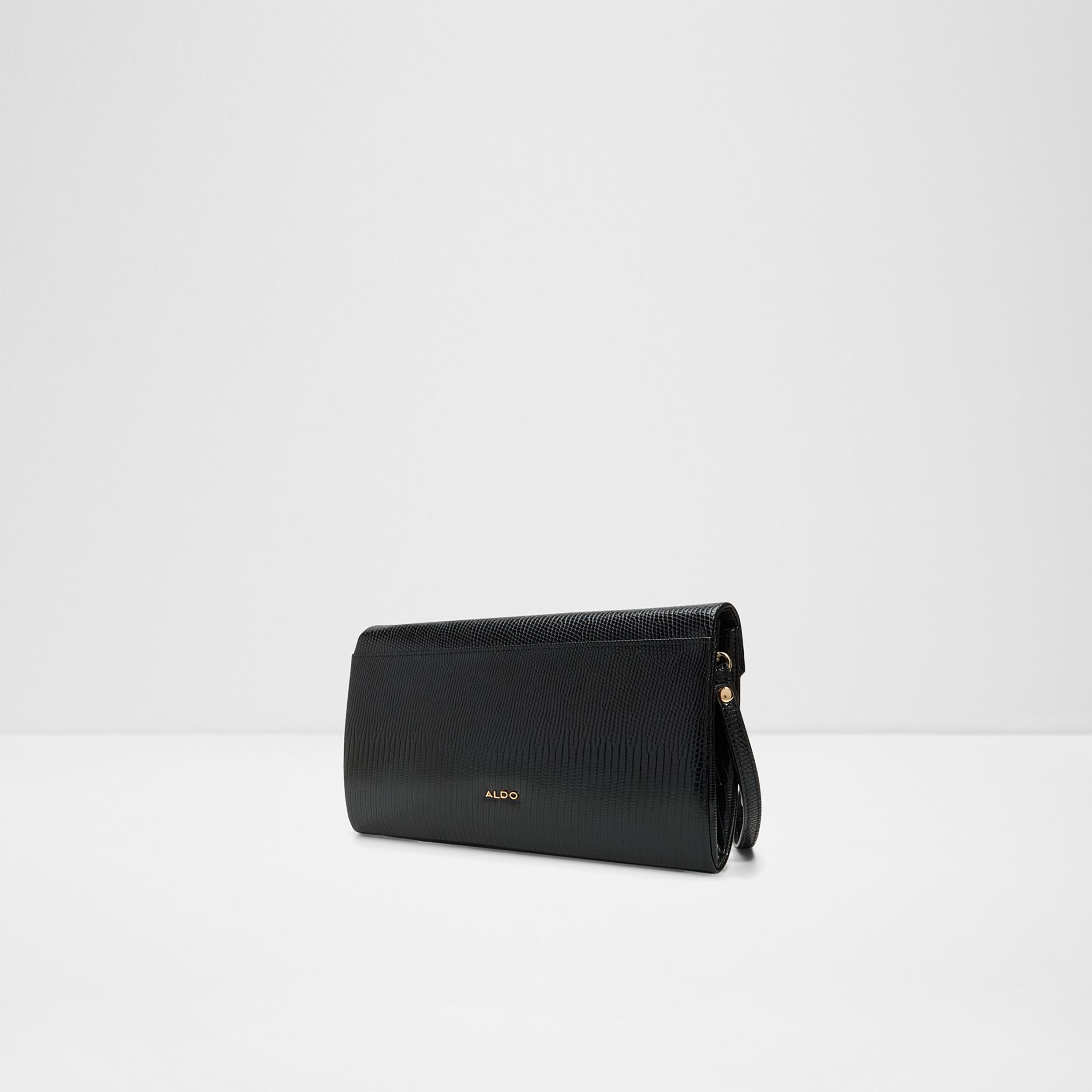 Aldo Elona Textured Clutch with Flap Closure and Detachable Strap-women-bagsandwallets-handbags-image-2