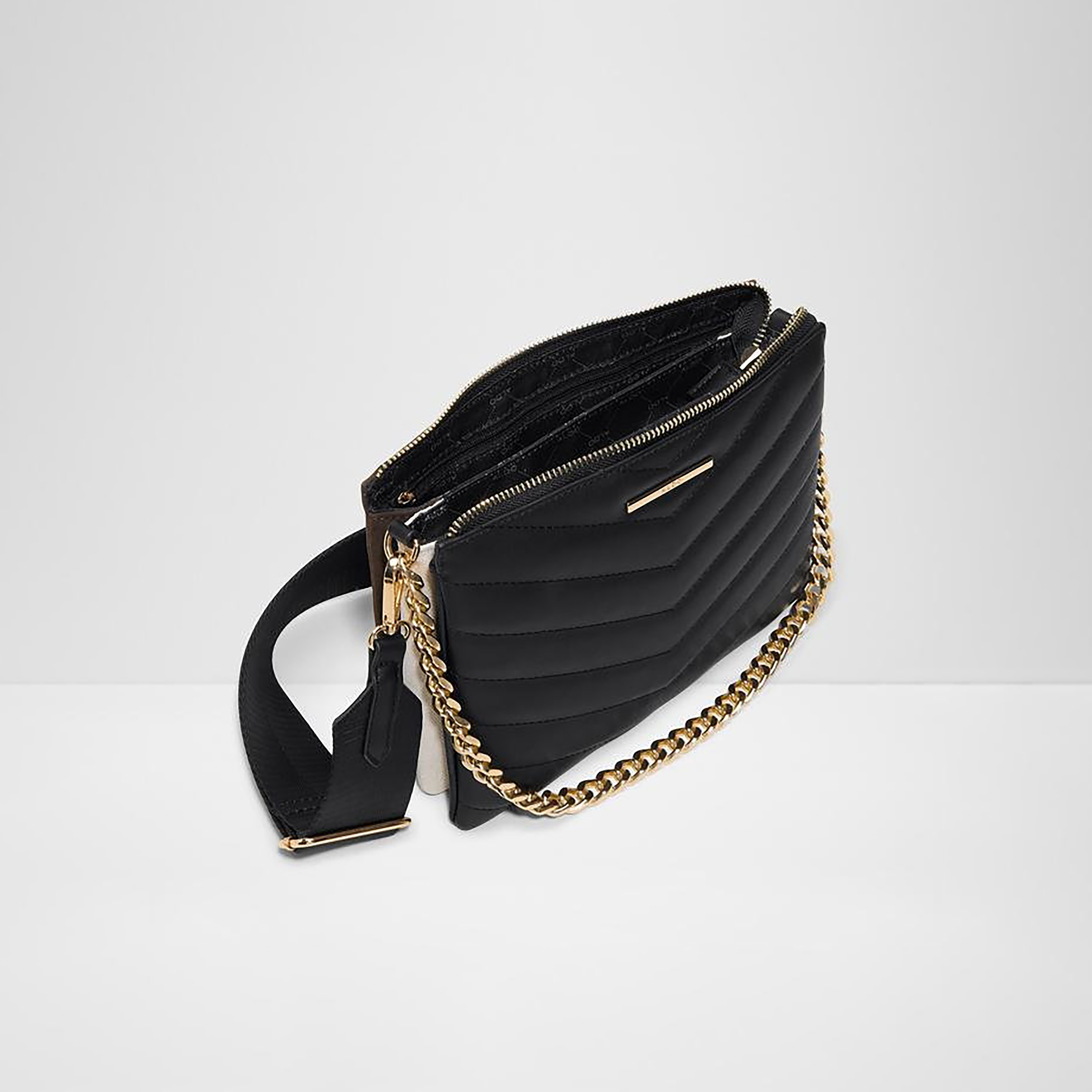 Aldo Meralaeria Quilted Crossbody Bag with Zip Closure and Adjustable Strap-women-bagsandwallets-handbags-image-3
