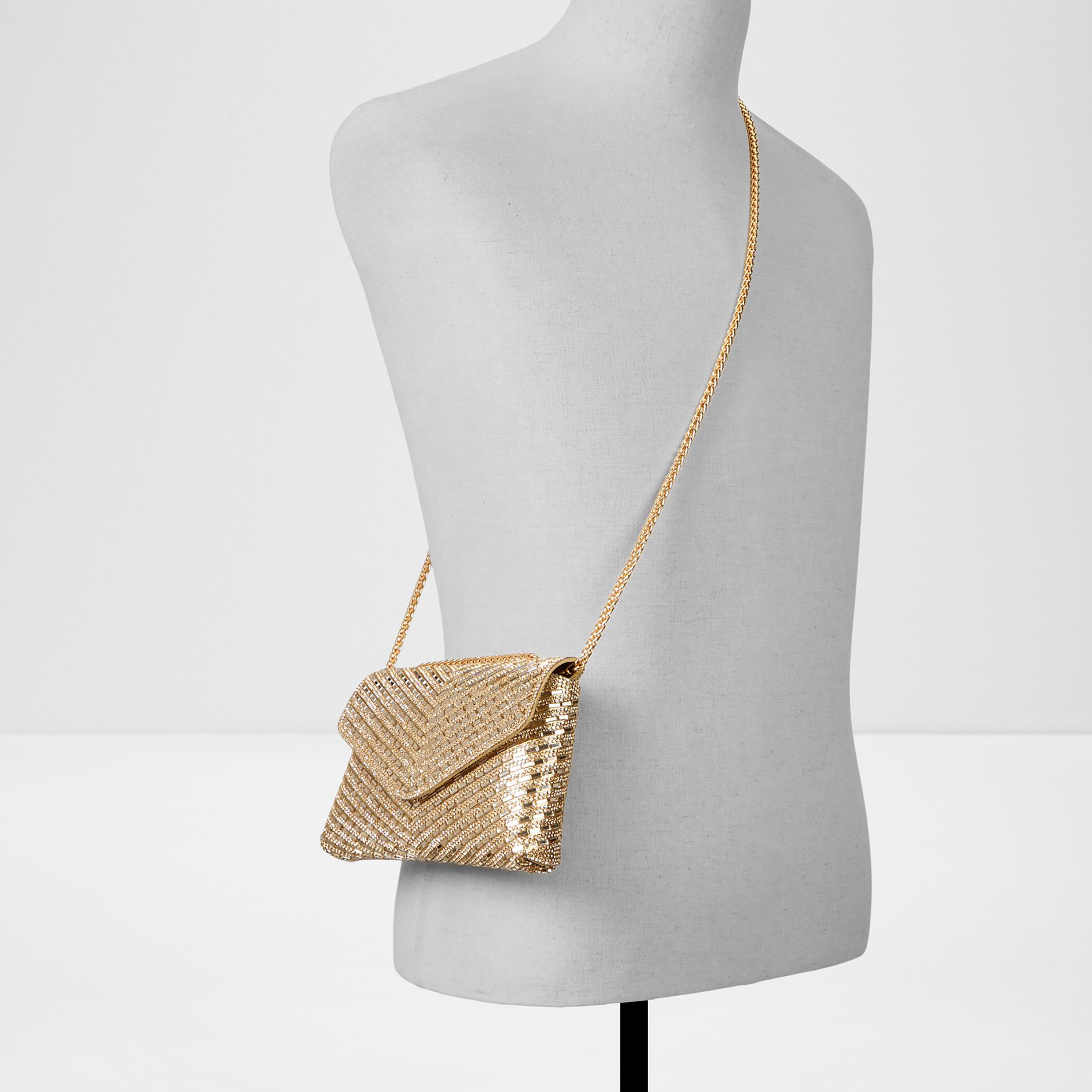 Aldo Embellished Crossbody Bag with Magnetic Closure and Non-Detachable Strap-women-bagsandwallets-handbags-image-4