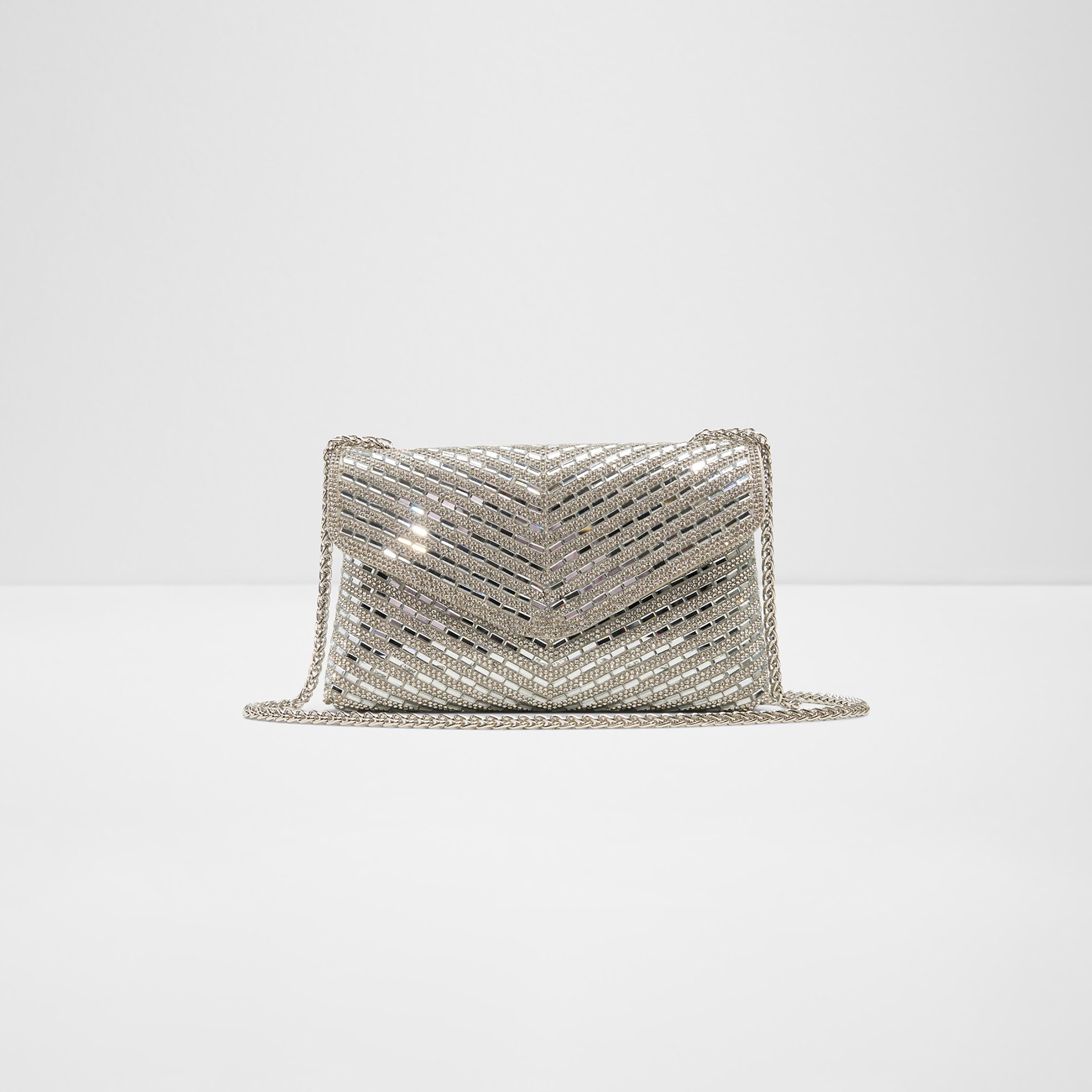 Aldo Embellished Sling Bag with Flap Closure and Non-Detachable Strap-women-bagsandwallets-handbags-image-1