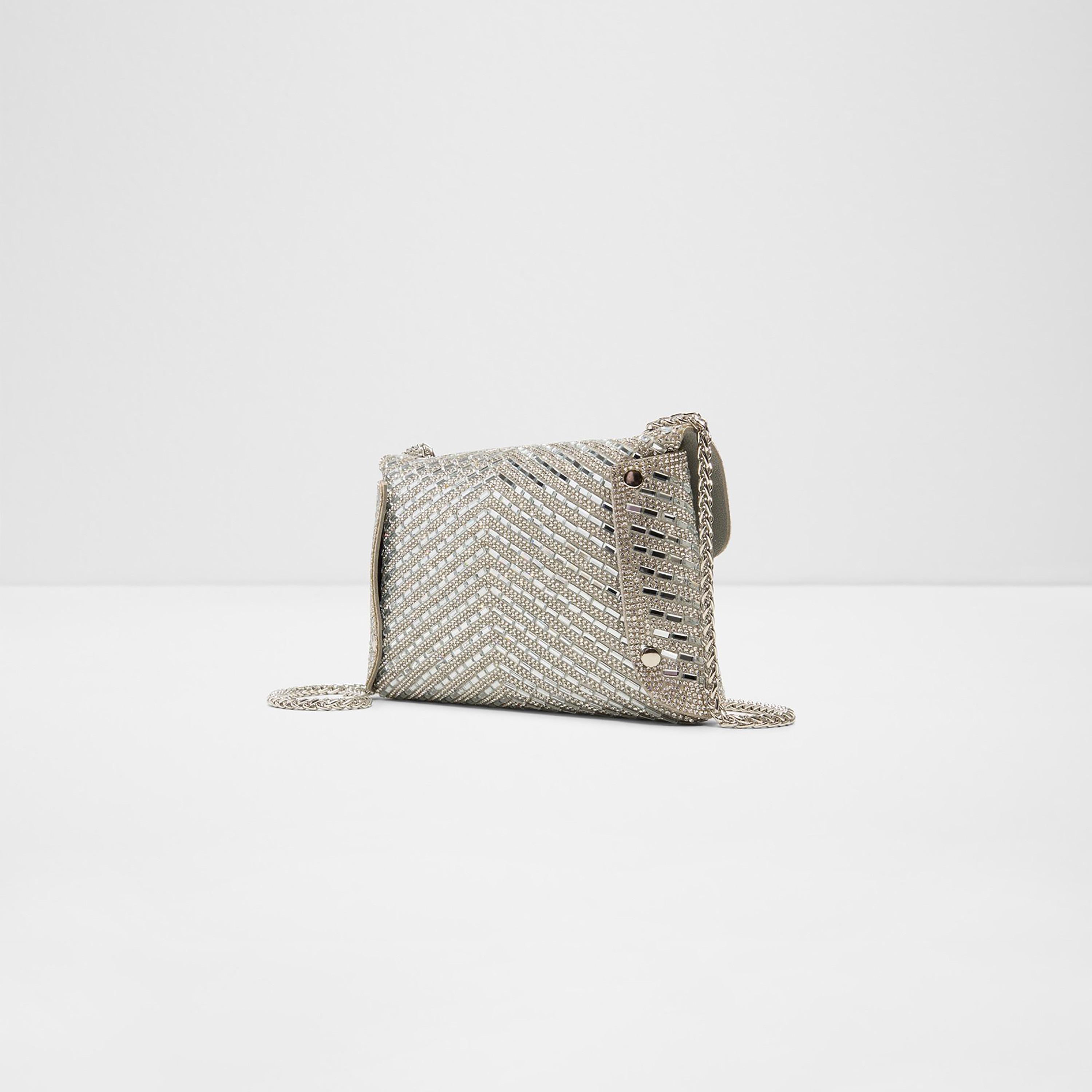 Aldo Embellished Sling Bag with Flap Closure and Non-Detachable Strap-women-bagsandwallets-handbags-image-2