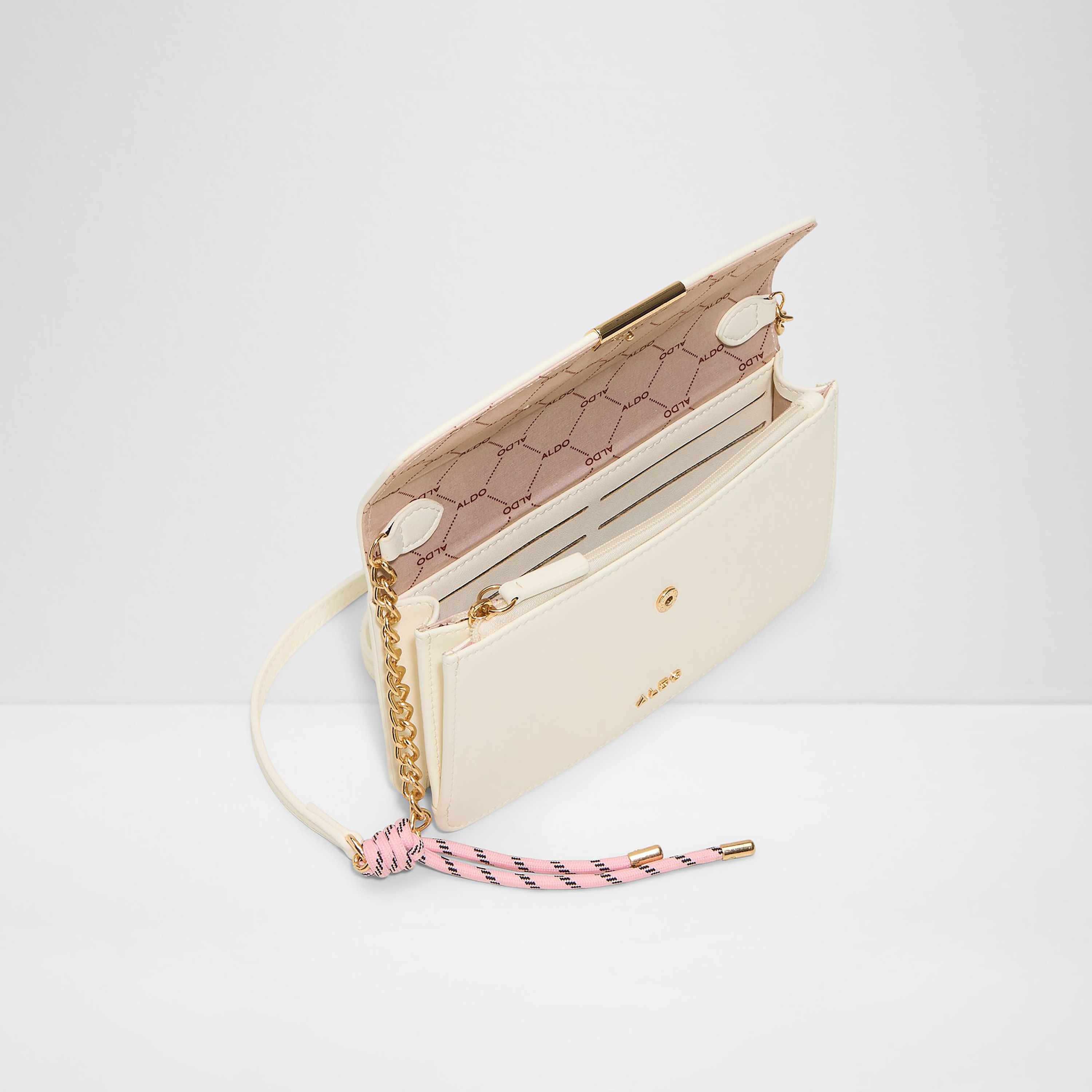 حقيبة كتف سادة من ألدو مانتان مزودة بغطاء قلاب وحزام غير قابل للفصل-women-bagsandwallets-handbags-image-3