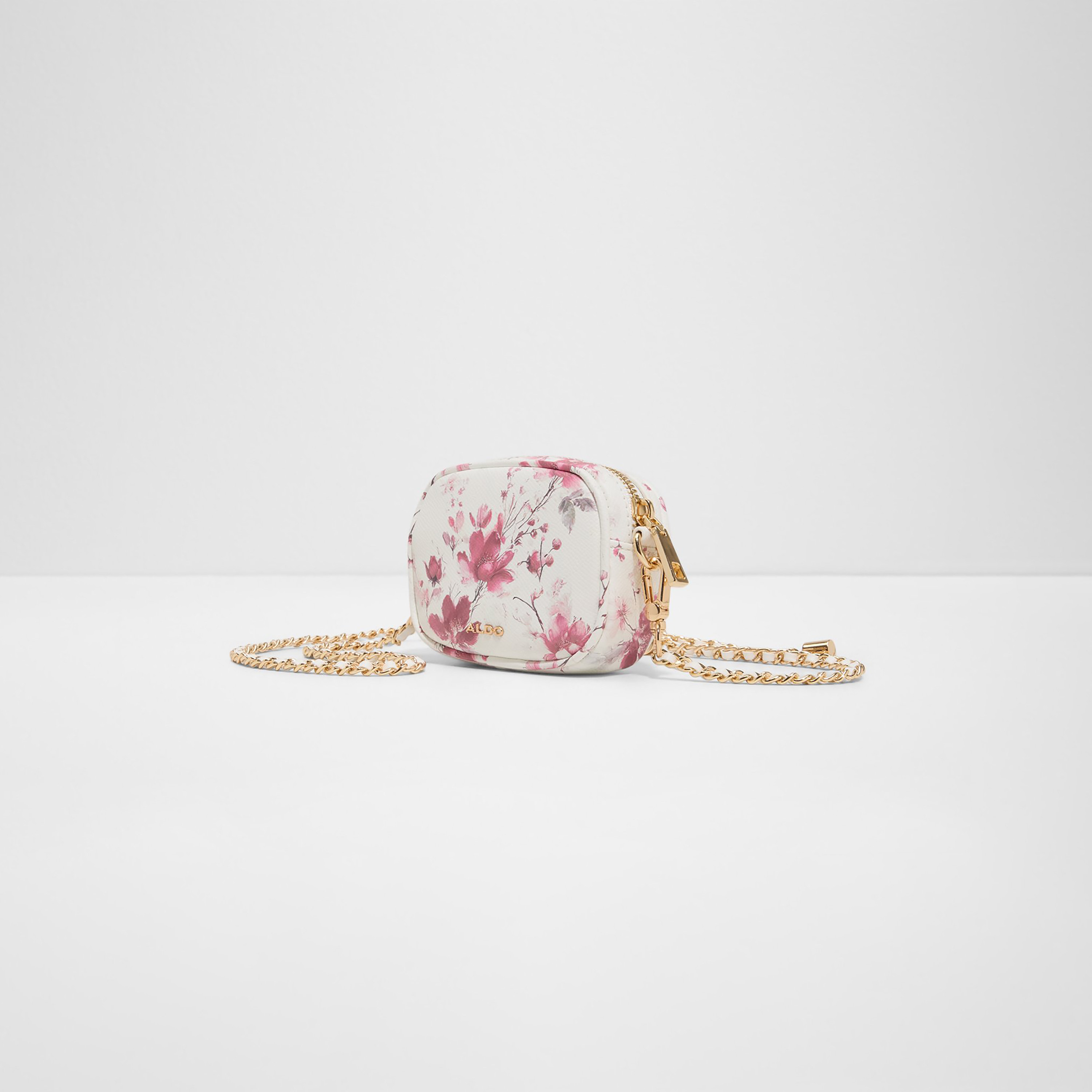 Aldo Lunor Floral Printed Sling Bag with Zip Closure and Non-Detachable Strap-women-bagsandwallets-handbags-image-2