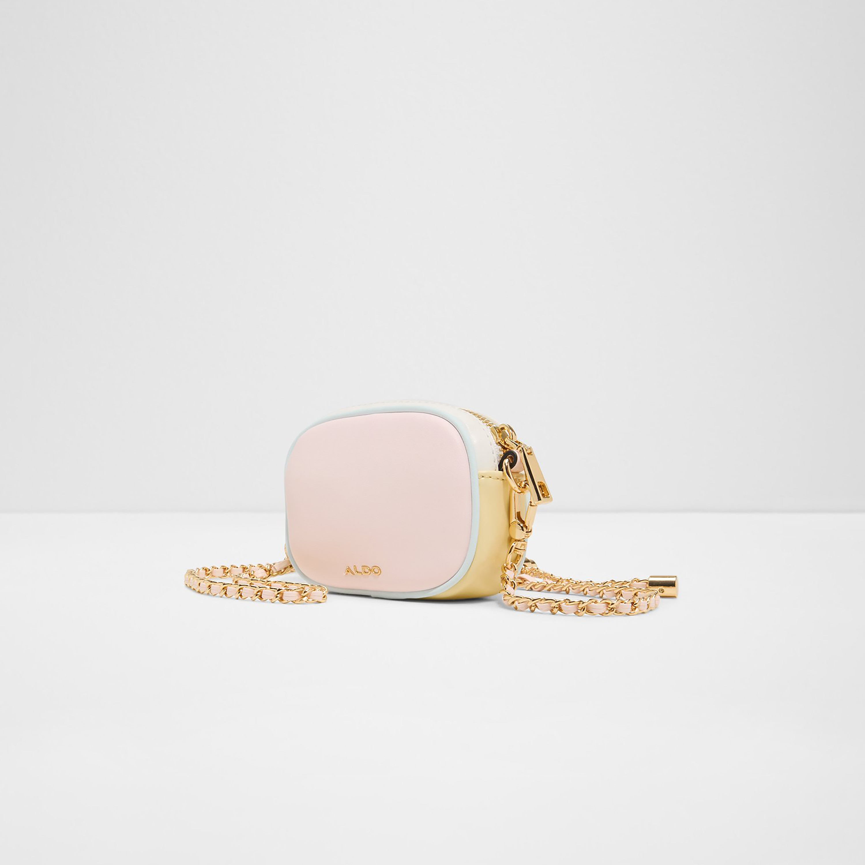 Aldo Rosaviemini Color Blocked Sling Bag with Zip Closure & Adjustable Chain Strap-women-bagsandwallets-handbags-image-2