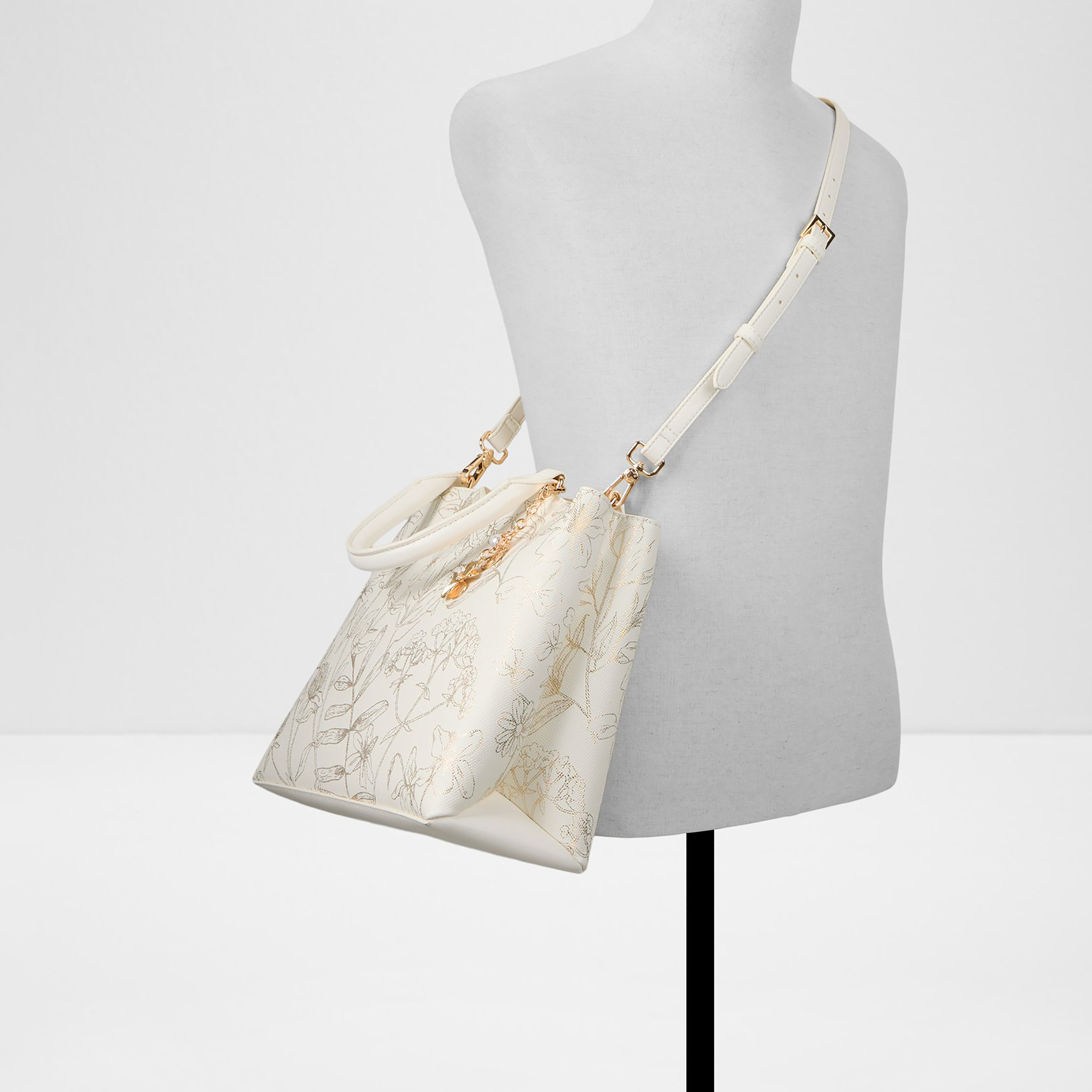 Aldo Angelflora Printed Double Handle Satchel Bag with Zip Closure & Adjustable Strap-women-bagsandwallets-handbags-image-4